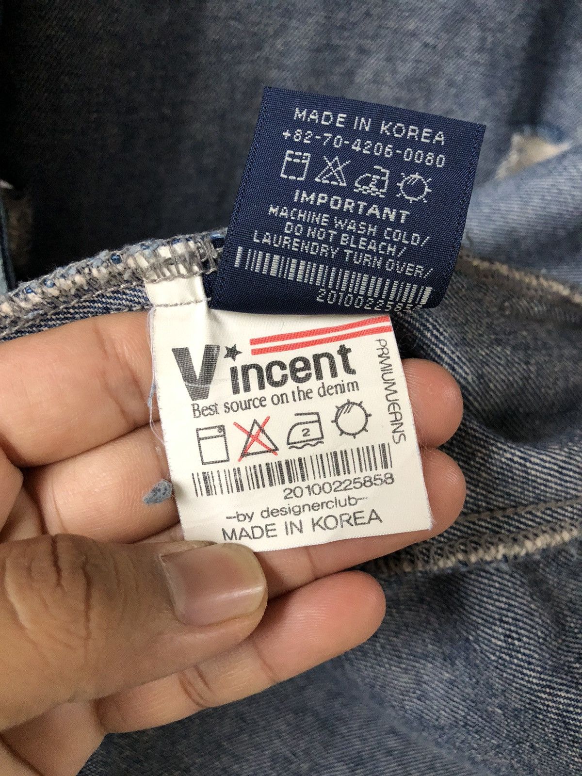 Seditionaries Korean Brans Vincent Punk Distressed Denim Trucker Jacket Size US L / EU 52-54 / 3 - 12 Thumbnail