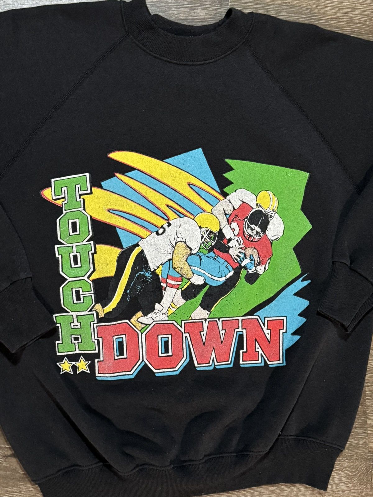 Vintage Vintage Touch Down Graphic Sweatshirt/Crewneck Size US XL / EU 56 / 4 - 2 Thumbnail
