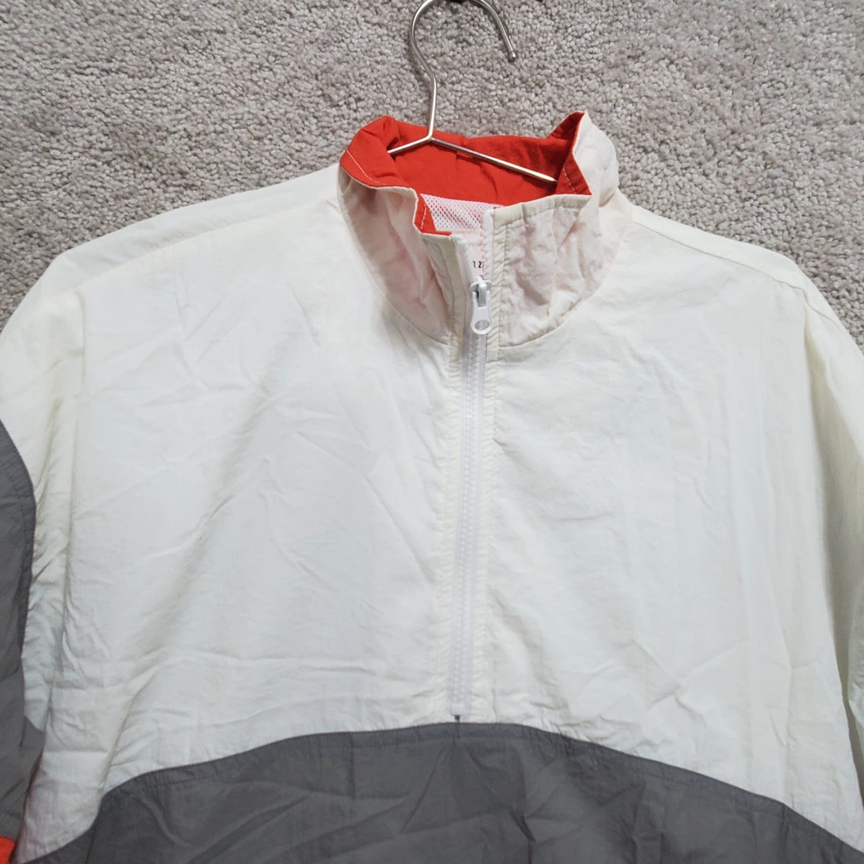 Forever 21 Forever 21 Jacket Adult Medium Multicolor 100% Nylon Windbreaker Half Zip Womens Size M / US 6-8 / IT 42-44 - 4 Thumbnail