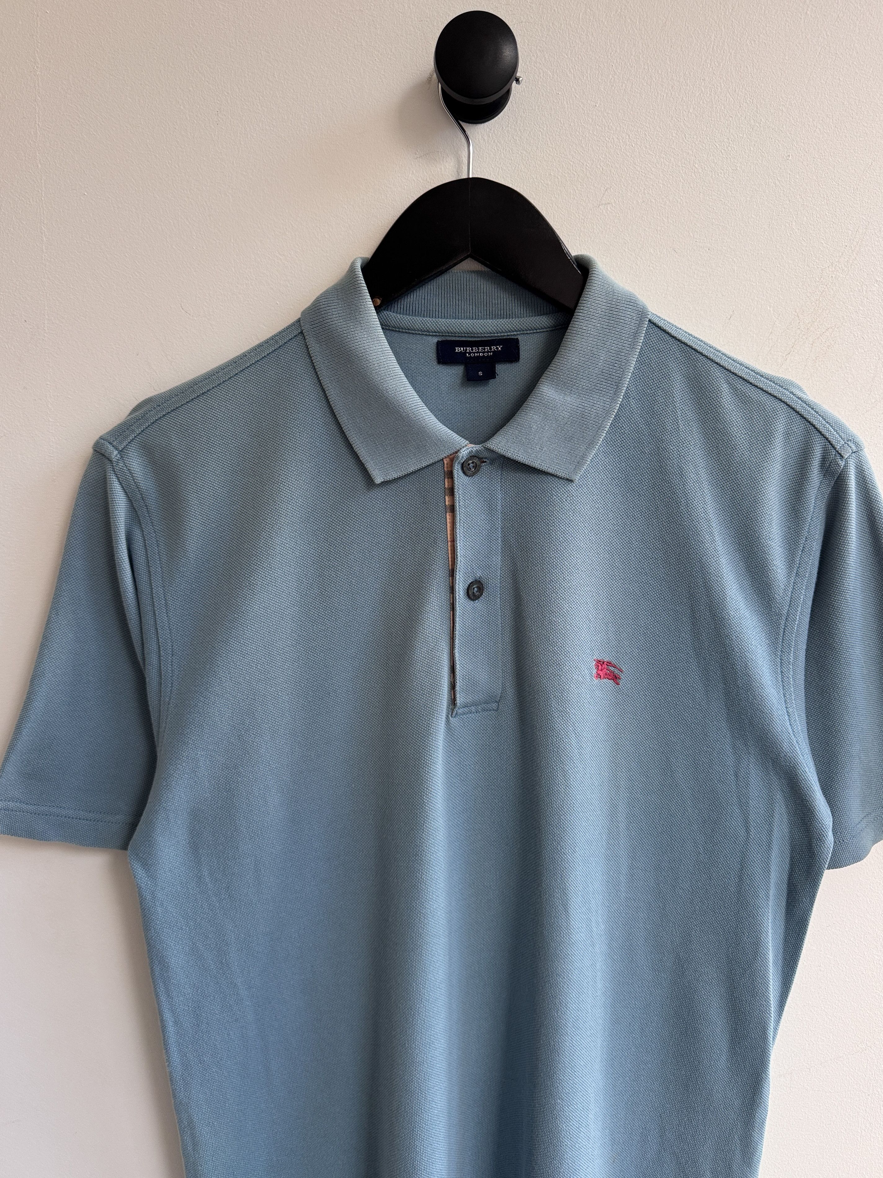 Burberry Burberry Blue Polo Shirt Size US S / EU 44-46 / 1 - 2 Thumbnail