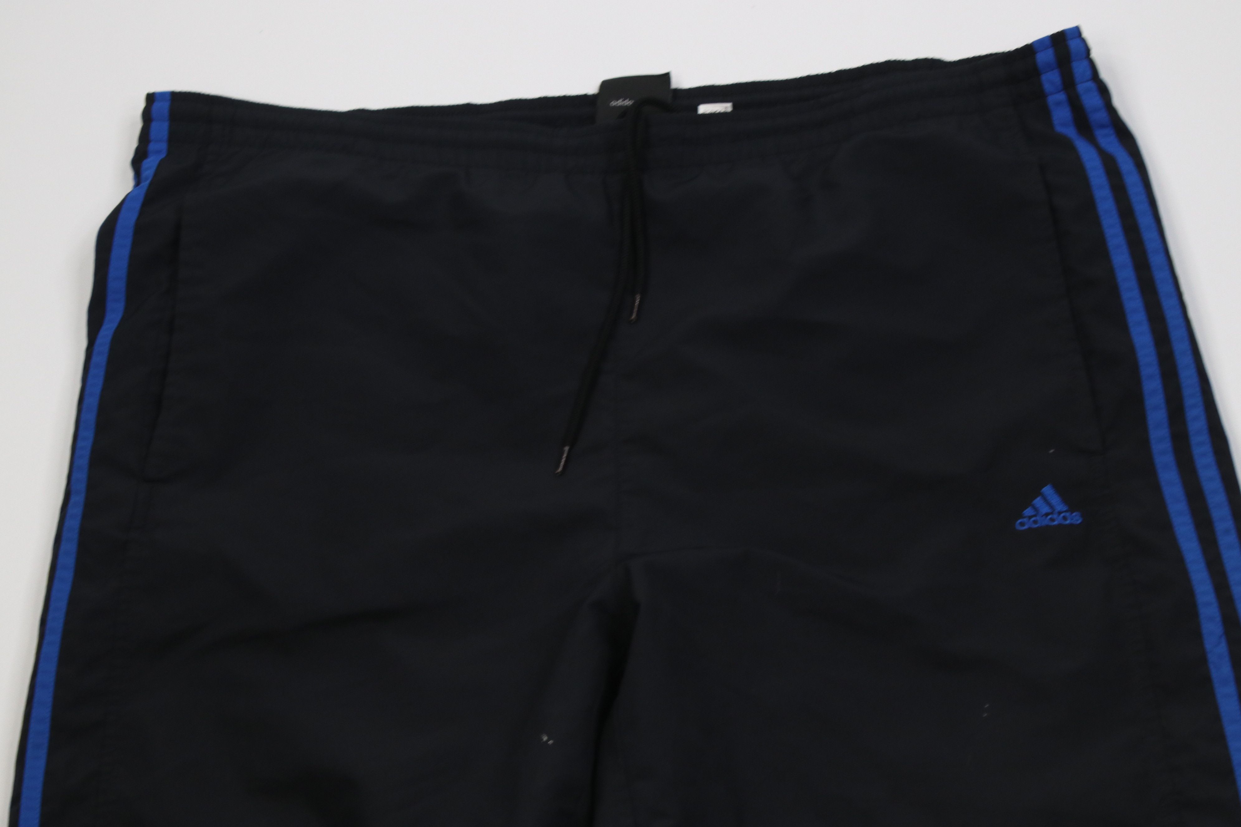 Adidas Vintage Y2K 2005 Adidas Lined Wide Leg Windbreaker Pants Size US 36 / EU 52 - 2 Thumbnail