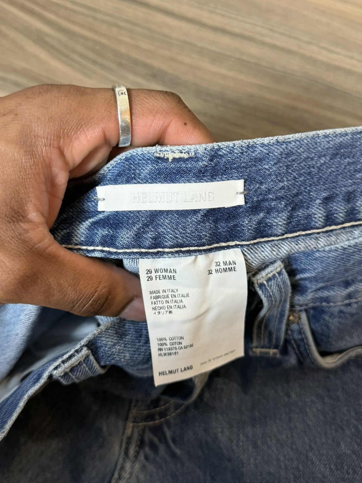 Helmut Lang Helmut Lang double knee jeans Size US 28 / EU 44 - 4 Thumbnail