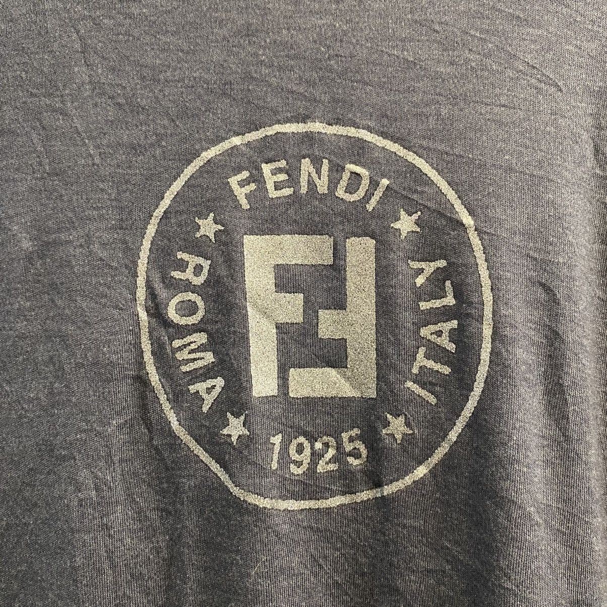 Fendi Fendi Logo Long Sleevee Tshirt Size US S / EU 44-46 / 1 - 3 Thumbnail