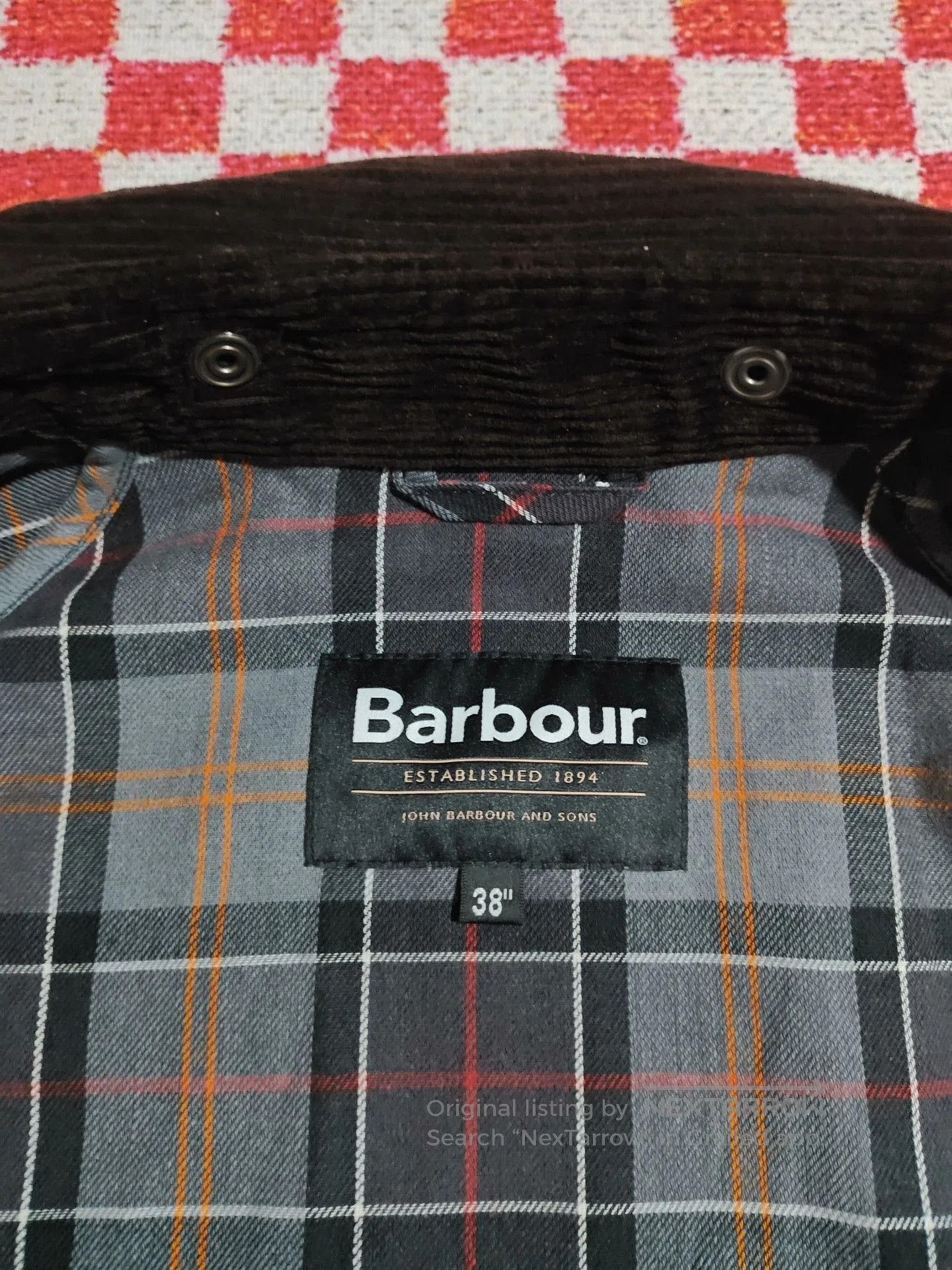 Barbour Barbour OS Bedale Waxed Jacket. Size US M / EU 48-50 / 2 - 6 Thumbnail