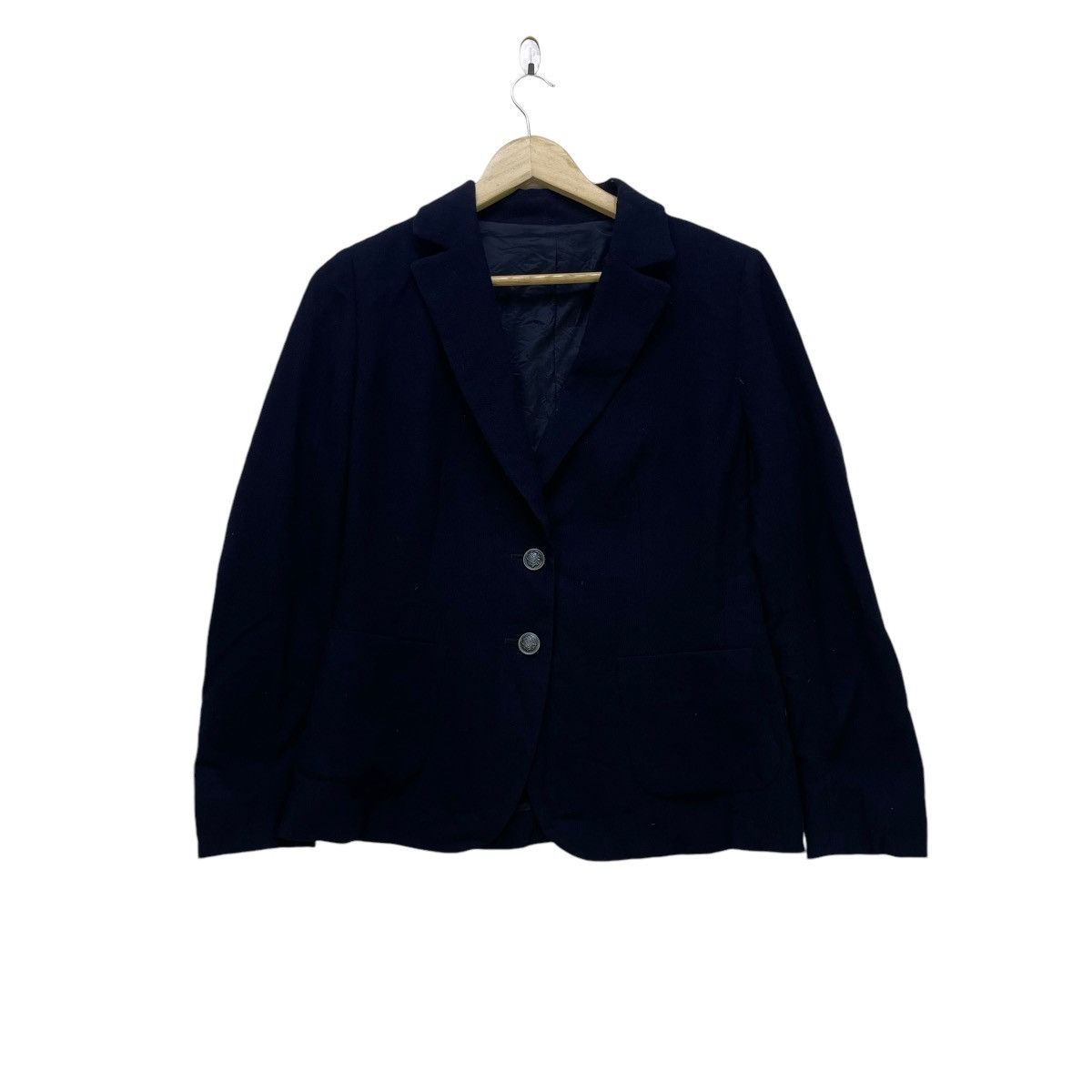 Designer × Loro Piana 💥Italian Designer Loro Piana Navy Blue Jacket Size M / US 6-8 / IT 42-44 - 2 Thumbnail