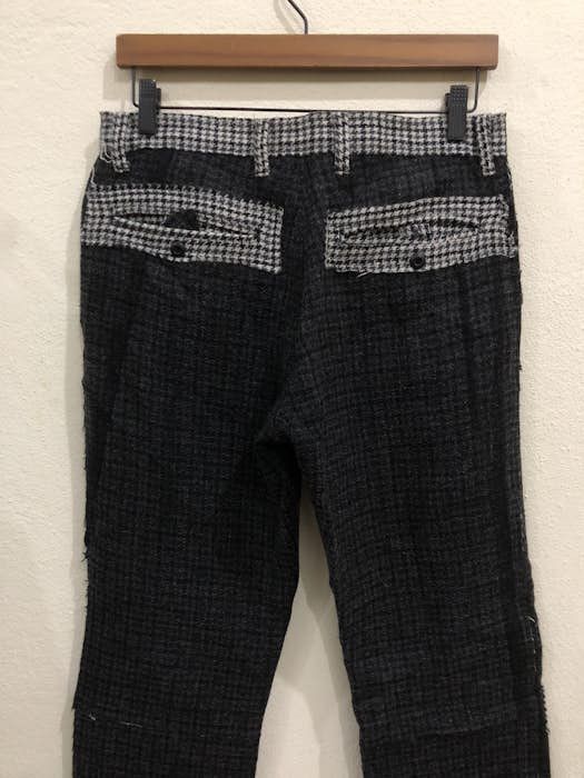 Seditionaries Japanese Brand Yujiyamada Multipocket Plaid Tartan Wool Pant Size US 31 - 6 Thumbnail