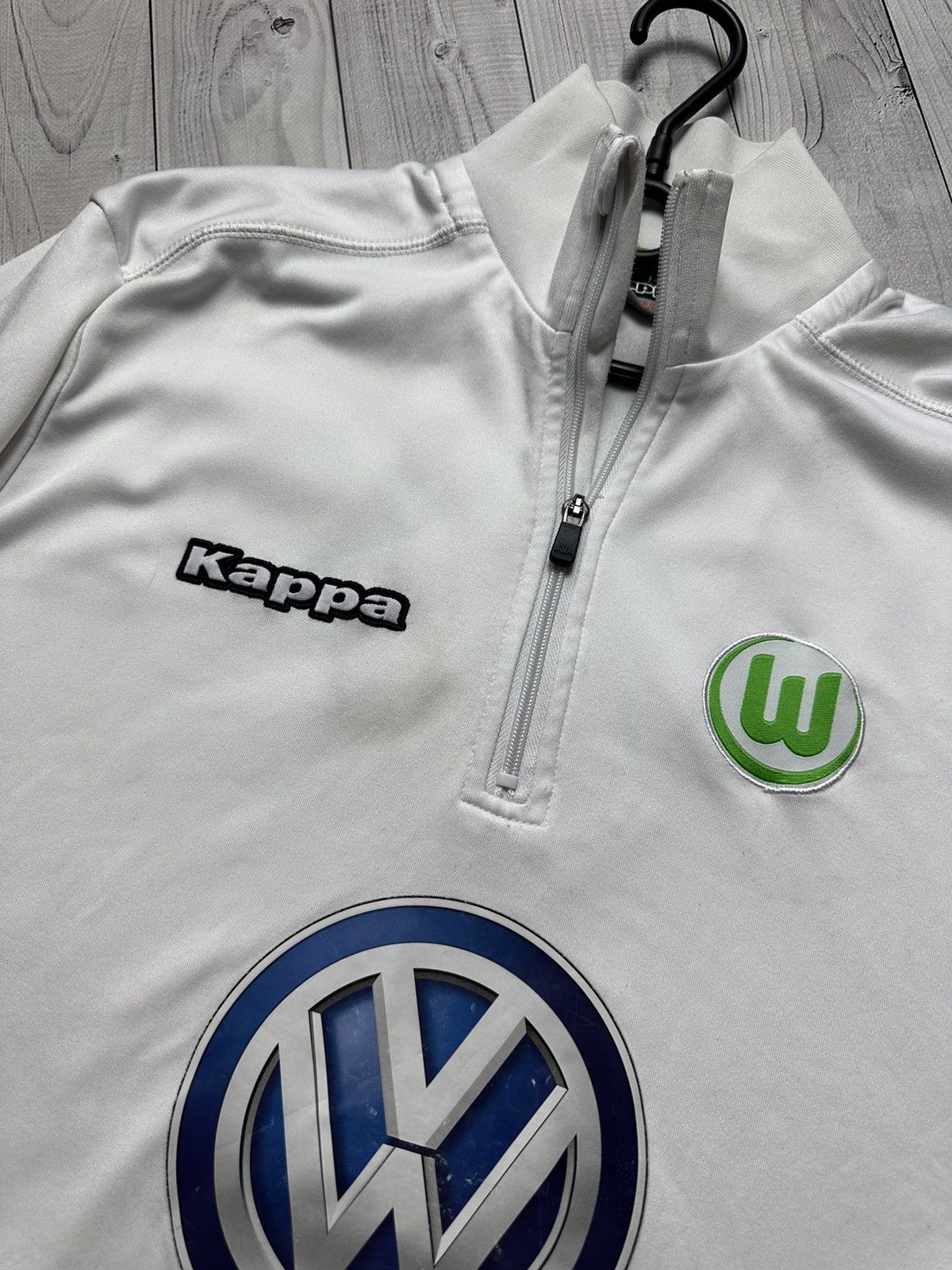 Kappa × Vintage Vintage Wolfsburg soccer jacket training Volkswagen L Size US L / EU 52-54 / 3 - 4 Thumbnail