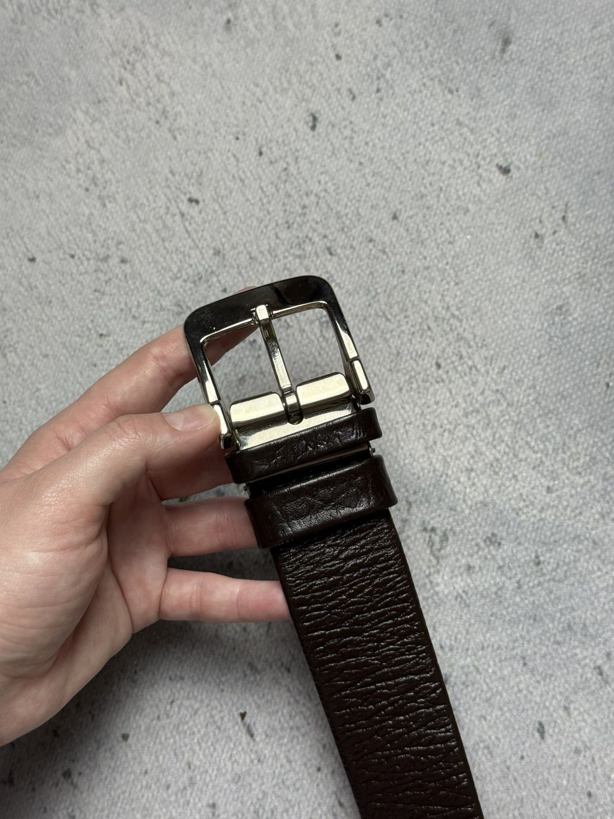 Leather Jacob Elegant Leather Vintage Money Belt Archive NO. 5758 Size ONE SIZE - 5 Thumbnail