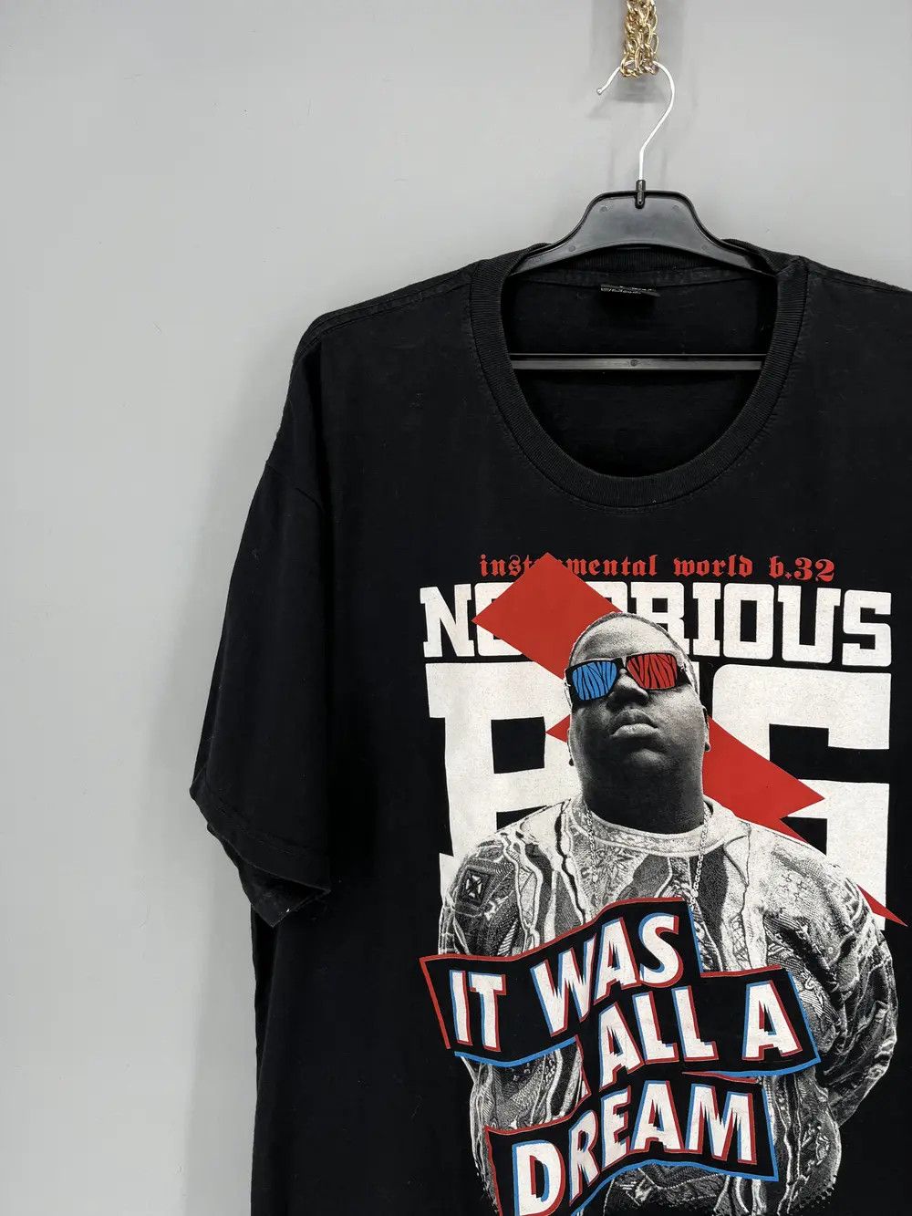 Band Tees Vintage The Notorious BIG IT WAS ALL A DREAM tee Size US XXL / EU 58 / 5 - 4 Thumbnail