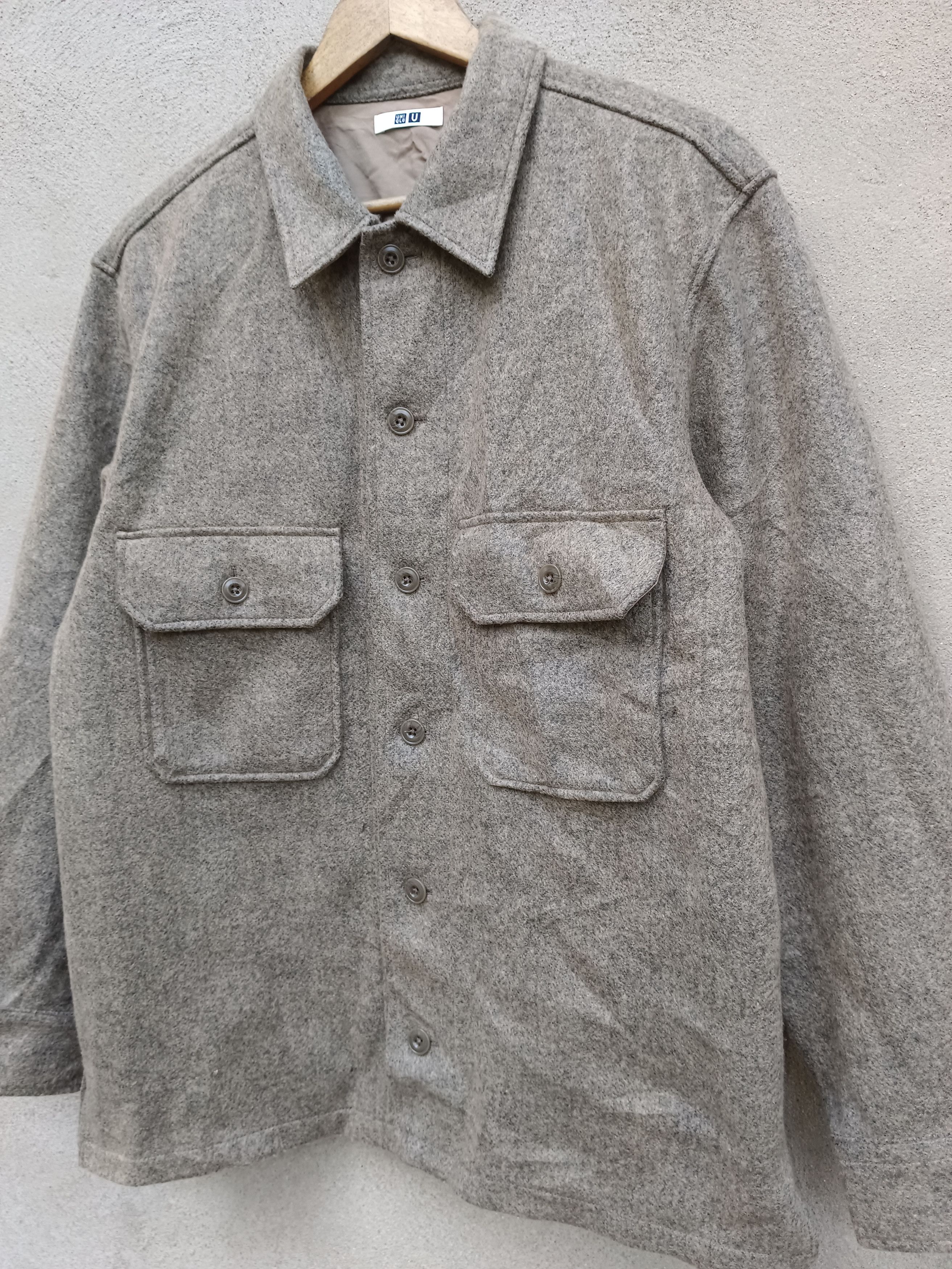 Christophe Lemaire × Lemaire × Uniqlo Uniqlo U Lemarie Shirt Long Sleeve Size US L / EU 52-54 / 3 - 2 Thumbnail