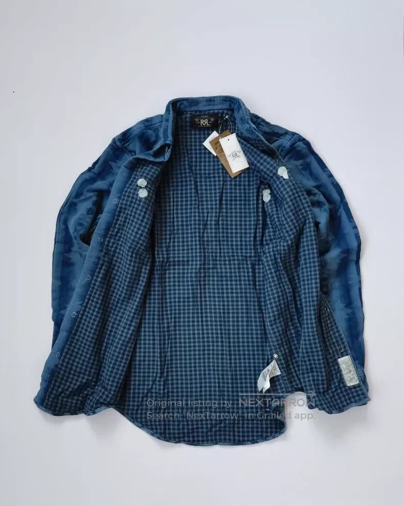RRL Ralph Lauren RRL Ralph Lauren Style 15, silver collar button, tradition Size US S / EU 44-46 / 1 - 7 Thumbnail