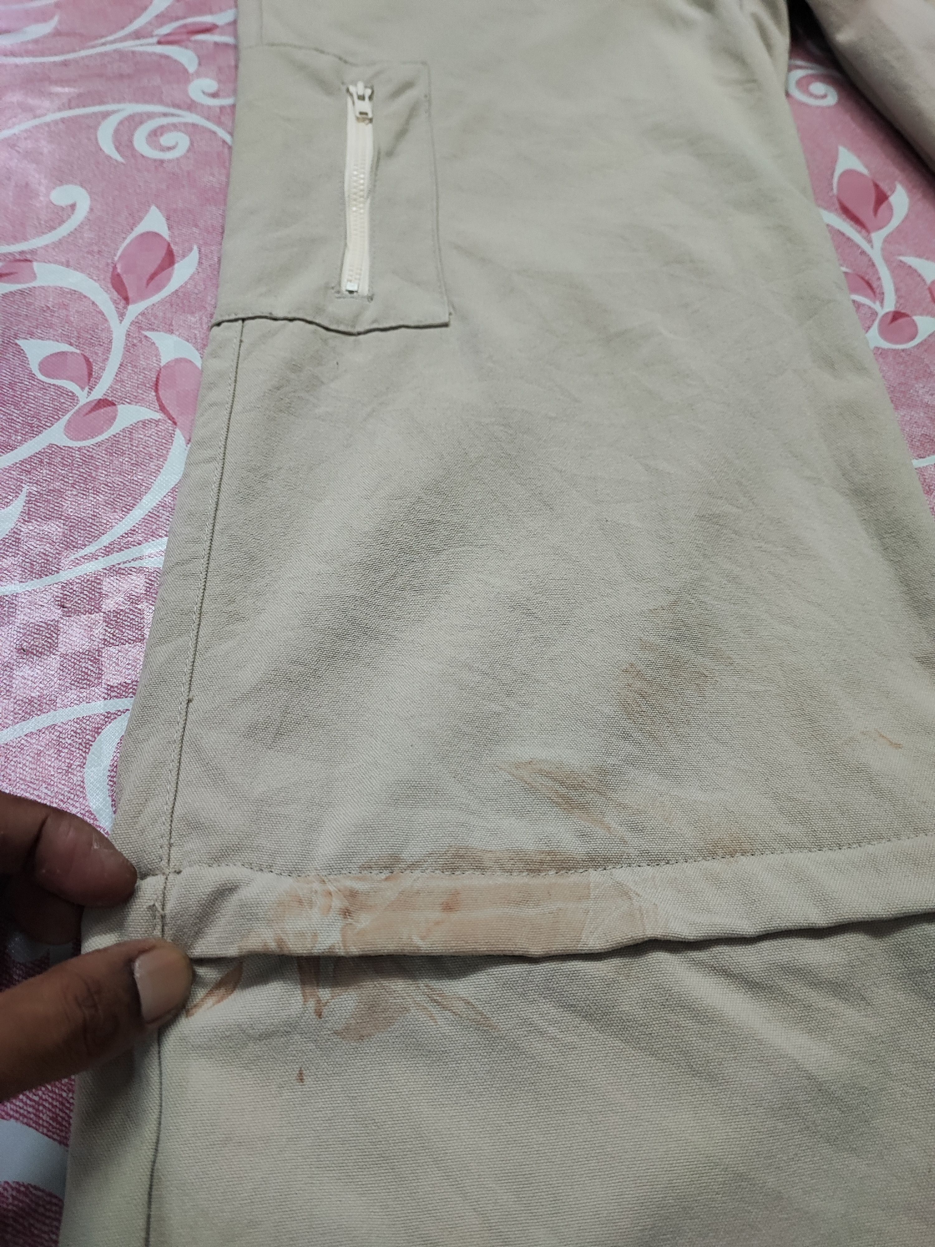 Sessions Cargo Light Pants Session Girl Brooklyn Khaki Size 31" - 16 Thumbnail