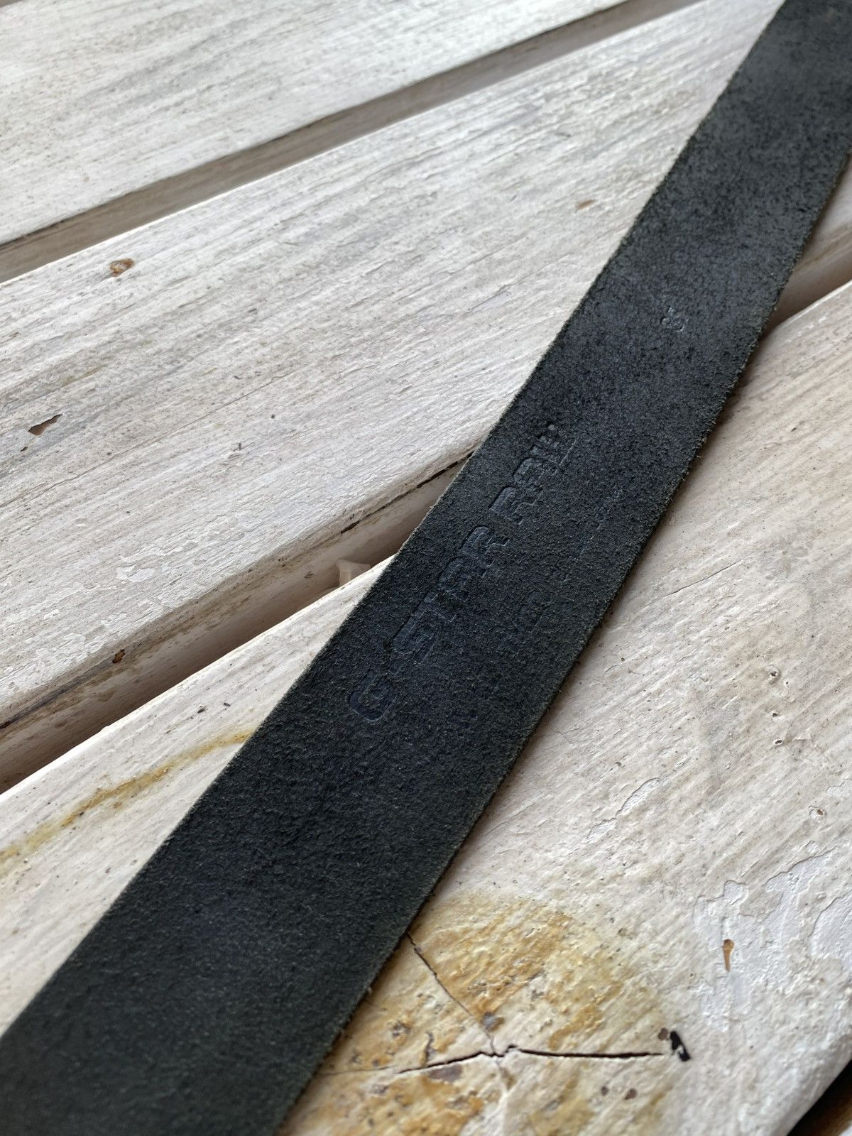 G-Star × Japanese Brand × Vintage Vintage G STAR Japanese Leather Punk Emo Rock Goth Y2K belt Size ONE SIZE - 8 Thumbnail