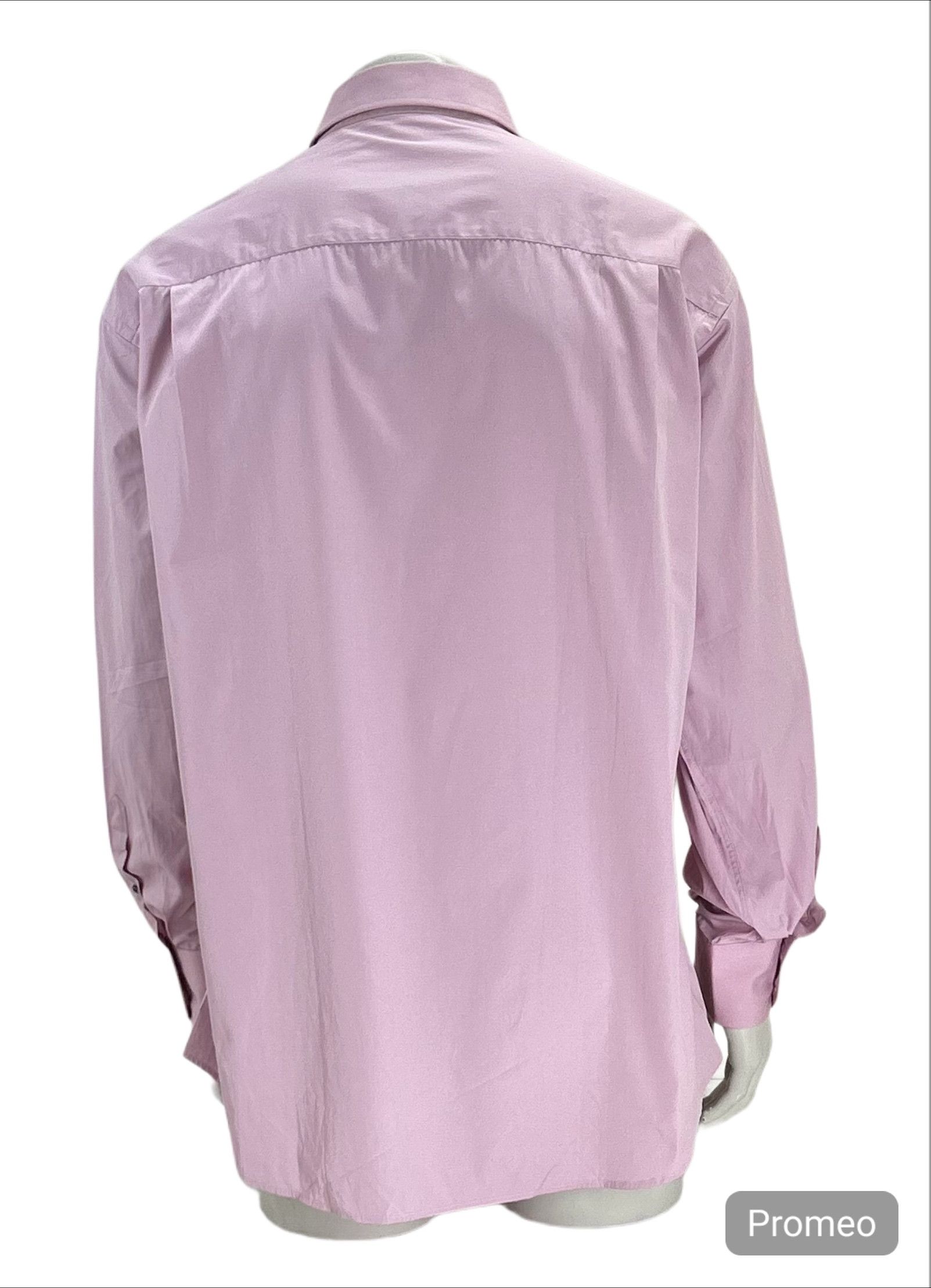 Gucci Gucci Dusty Pink Classic Dress Shirt With Double ButtonCuffs Size US XXL / EU 58 / 5 - 3 Thumbnail