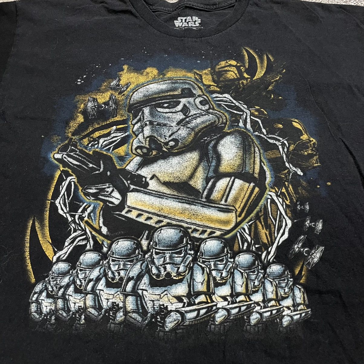 Vintage Vintage Y2K Star Wars Graphic Tee Goth Horror Baggy Punk XL Size US XL / EU 56 / 4 - 2 Thumbnail