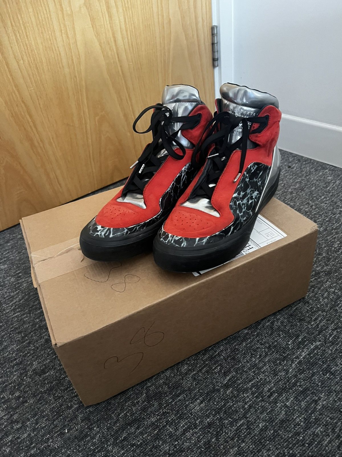 Maison Margiela Maison Margiela Reflex High top sneakers Size US 9 / EU 42 - 2 Thumbnail