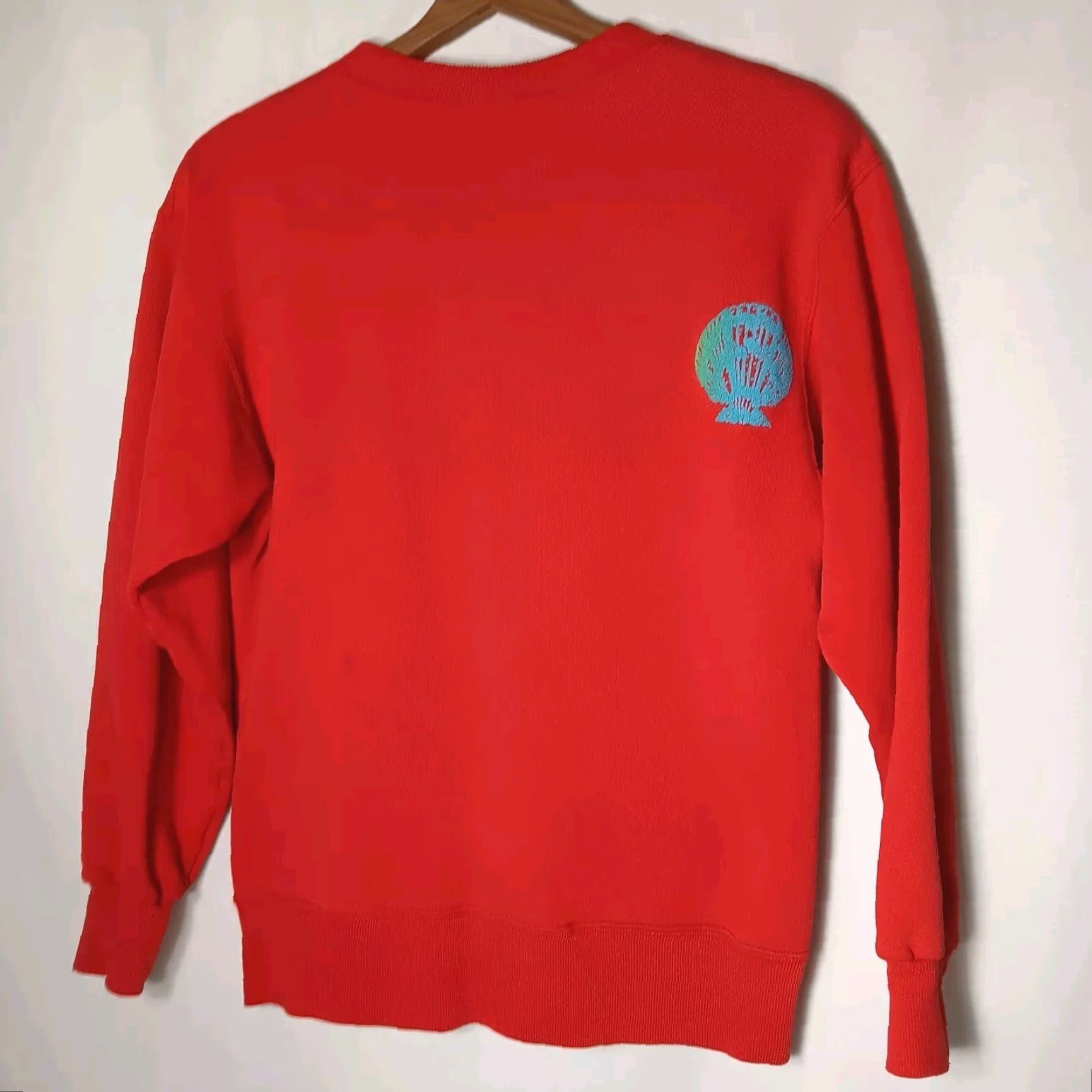Hanes VINTAGE Hanes Florida Sweatshirt Shirt Women Small Red Crew Neck Beach Ocean Sailboat Dollar? Size S / US 4 / IT 40 - 3 Thumbnail