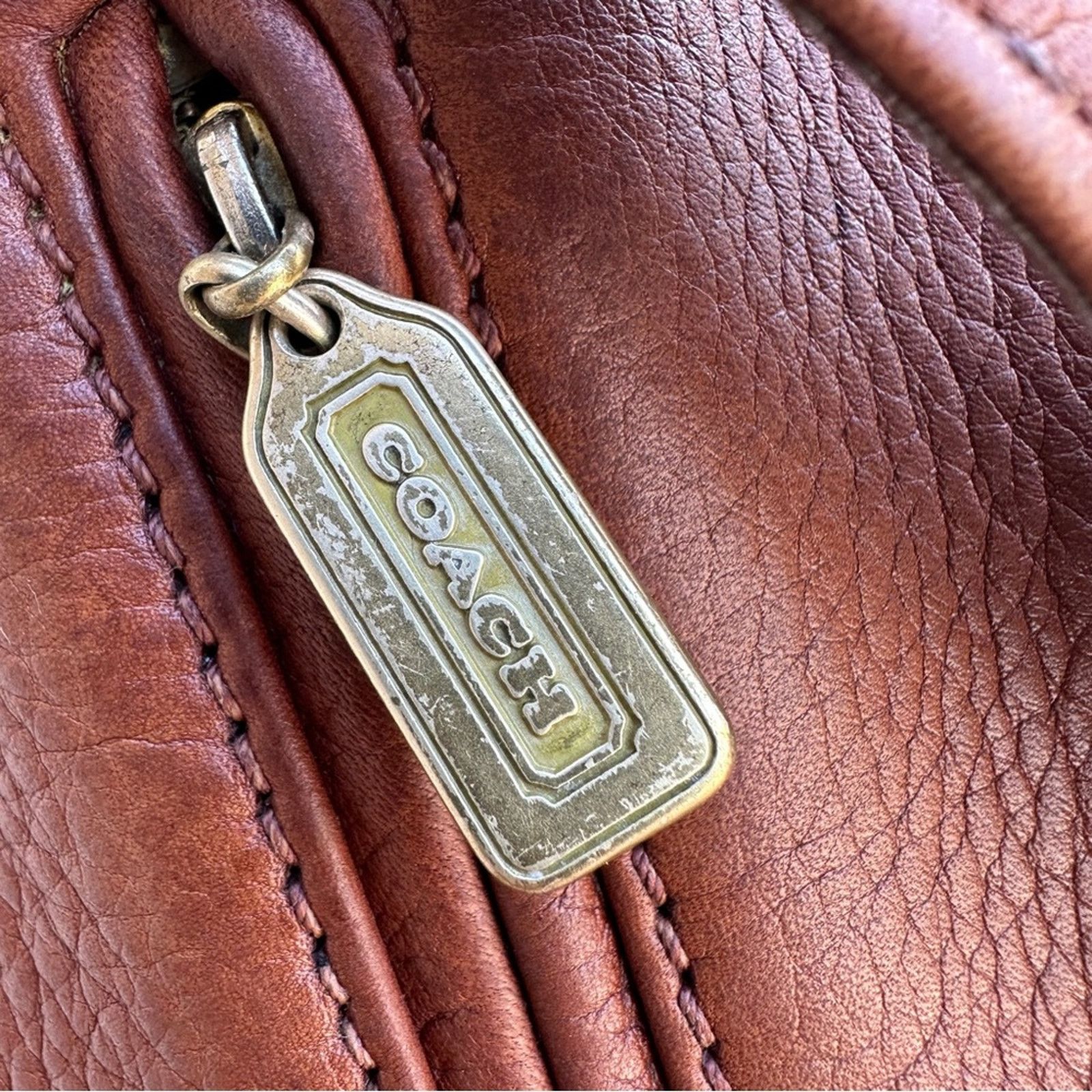 Coach VINTAGE COACH Sonoma FlatPack Backpack Brown Nubuc Leather Size ONE SIZE - 13 Thumbnail