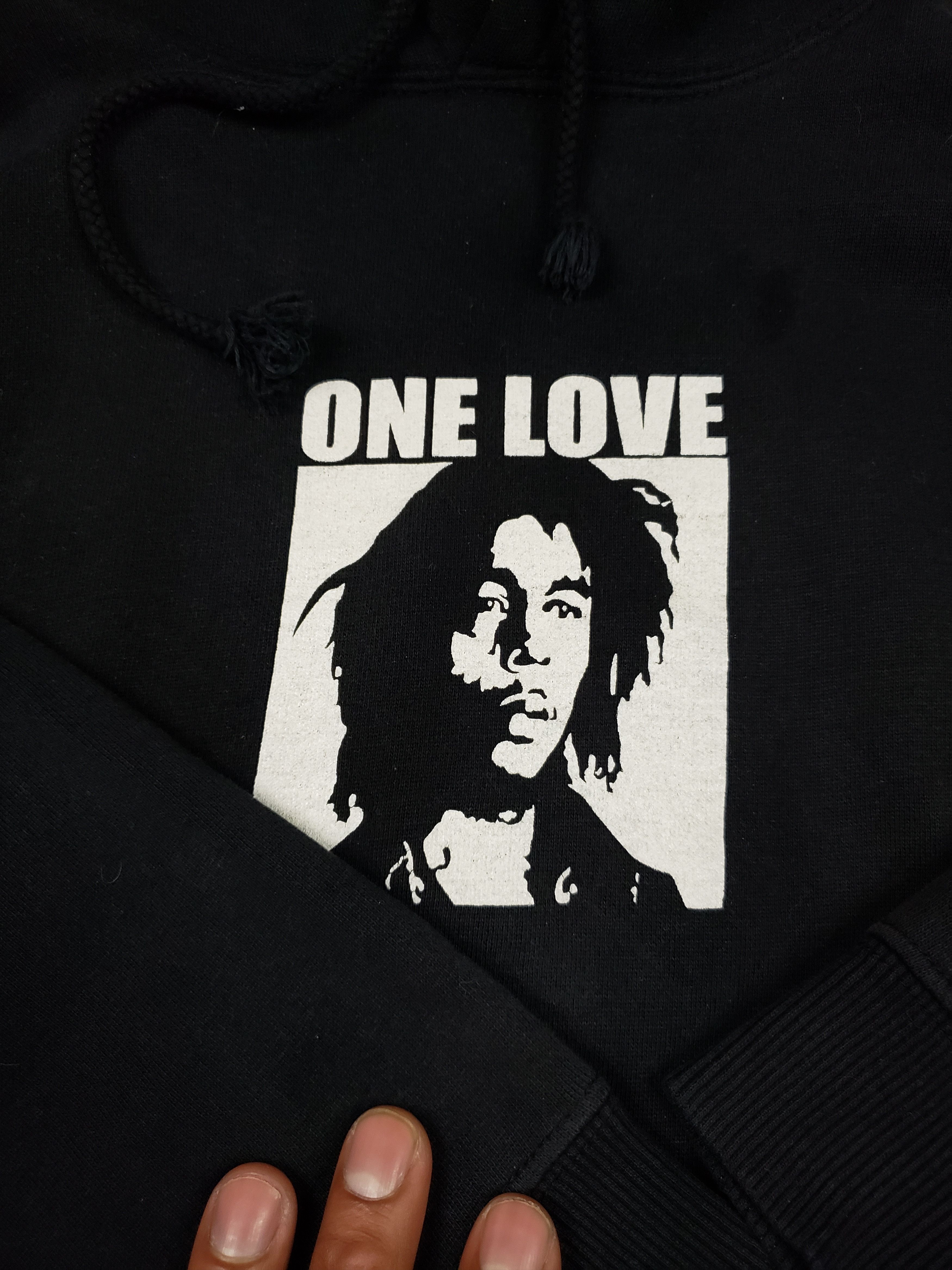 Bob Marley × Vintage Vintage Bob Marley Hoodie Size US L / EU 52-54 / 3 - 6 Thumbnail