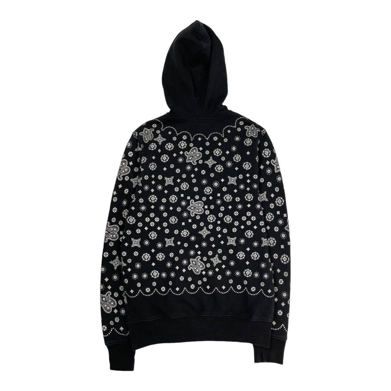 Stussy Vintage Stussy Zip Up Hoodie Paisley Spell Out Pattern S Size US S / EU 44-46 / 1 - 2 Thumbnail