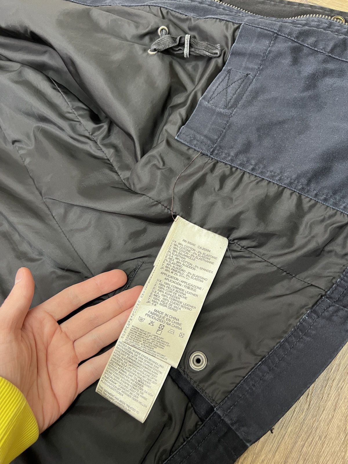 Diesel × Vintage Vintage Diesel Archival Navy Jacket Size US M / EU 48-50 / 2 - 10 Thumbnail