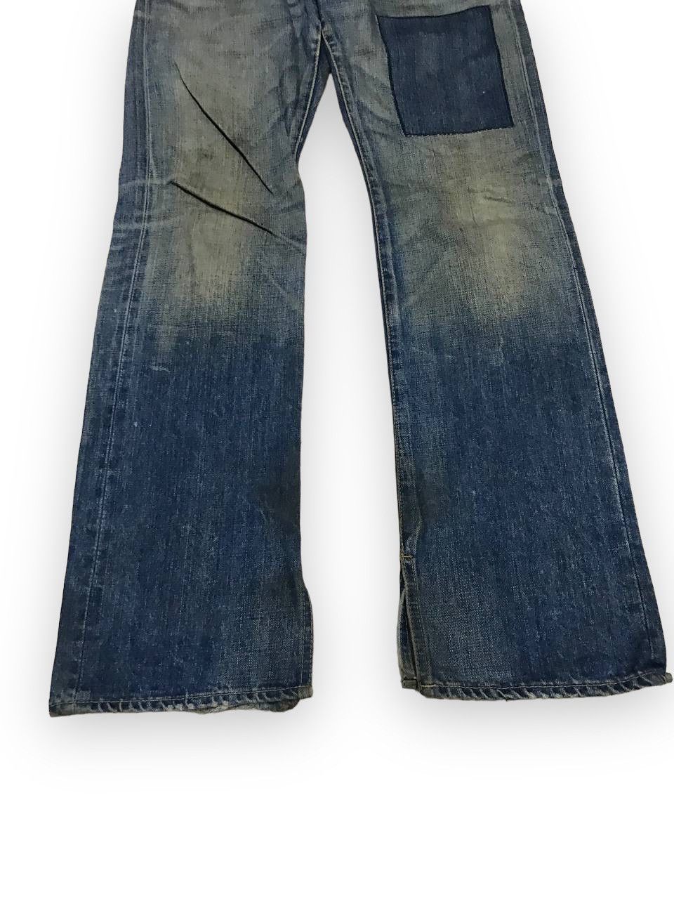 Hysteric Glamour Patchwork distressed punk spike zigzag Size US 31 - 3 Thumbnail