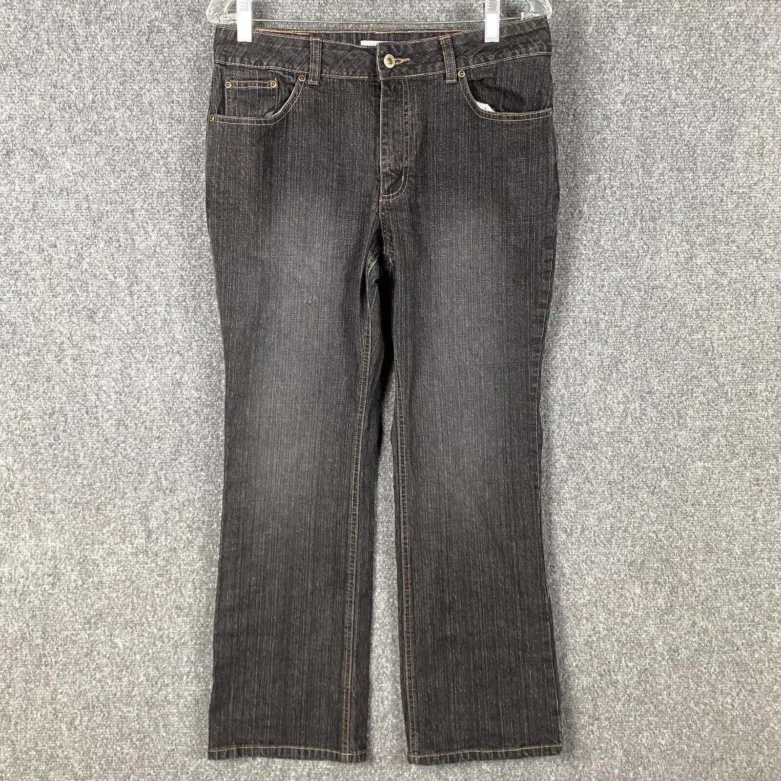 Coldwater Creek Coldwater Creek Jeans Women's 12P Straight Leg Denim Cotton Size 34" / US 12 / IT 48 - 1 Thumbnail