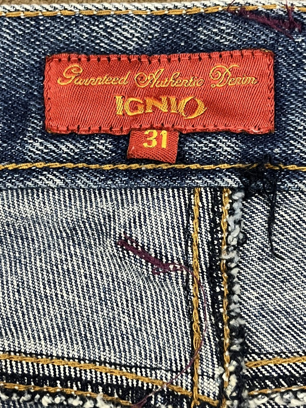 Hysteric Glamour Vintage IGNIO Baggy Denim Size US 35 - 7 Thumbnail
