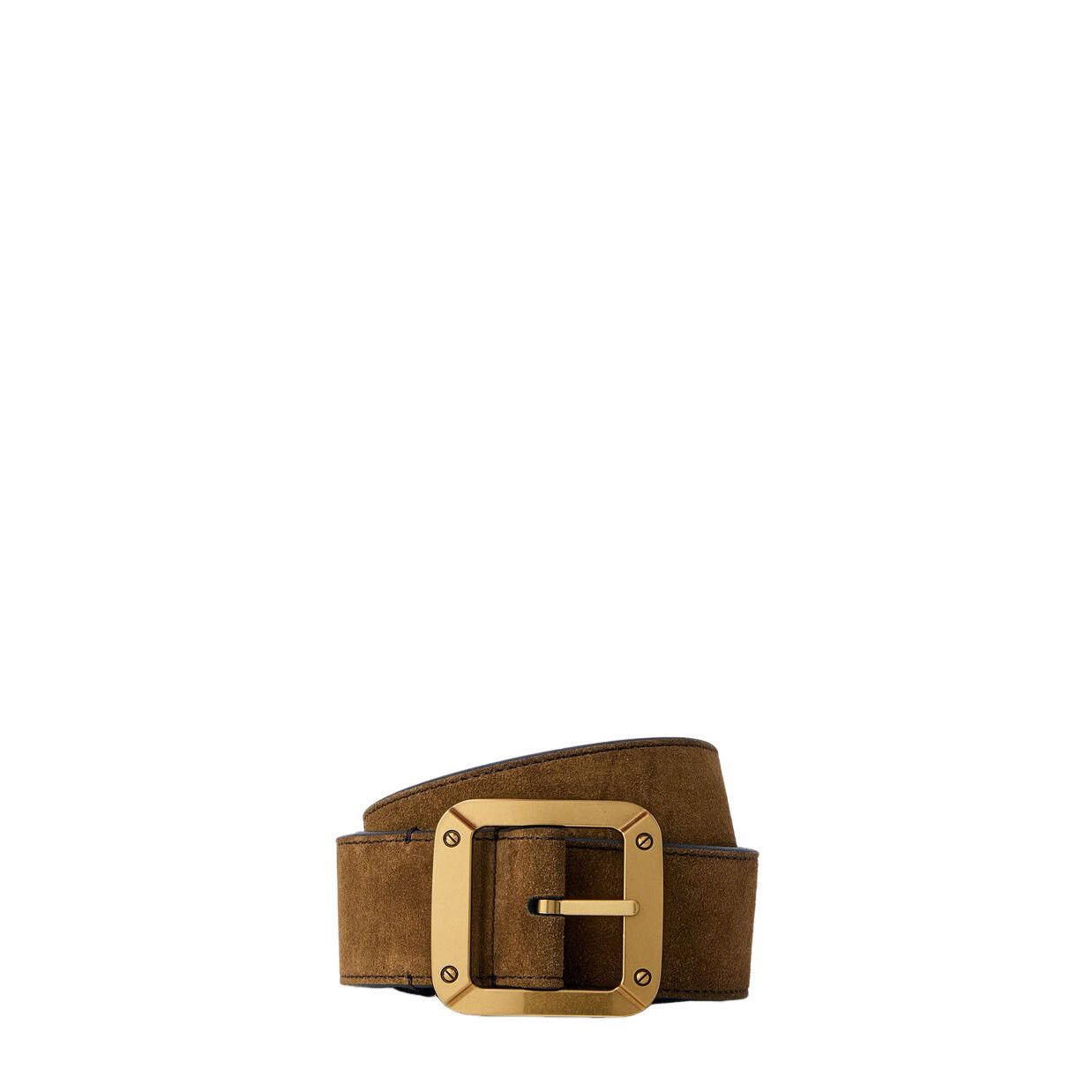 Acne Studios ACNE STUDIOS Brown Square Buckle Reversible Belt New & Authe Size ONE SIZE - 1 Thumbnail