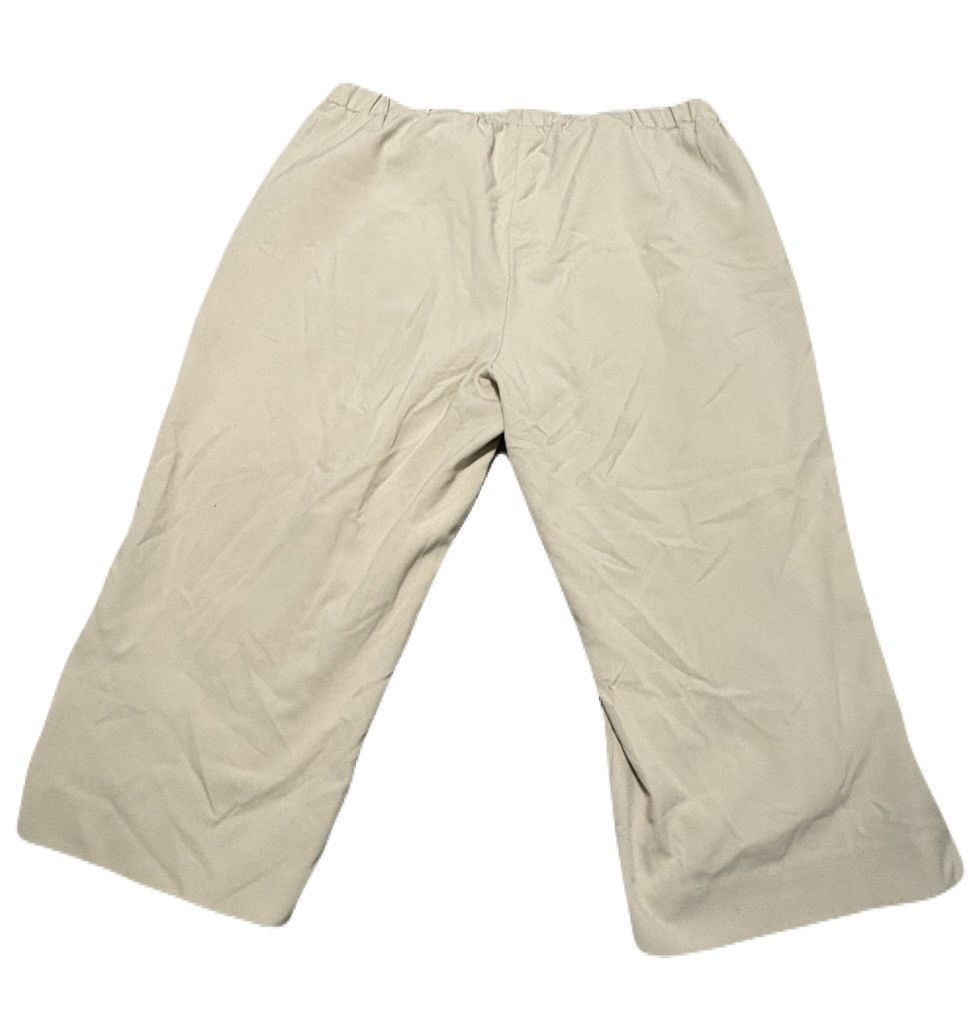 Other (Susan Graver) Tan Capri Wide Leg Pants: Size 2X Size 42" / US 20 - 2 Thumbnail