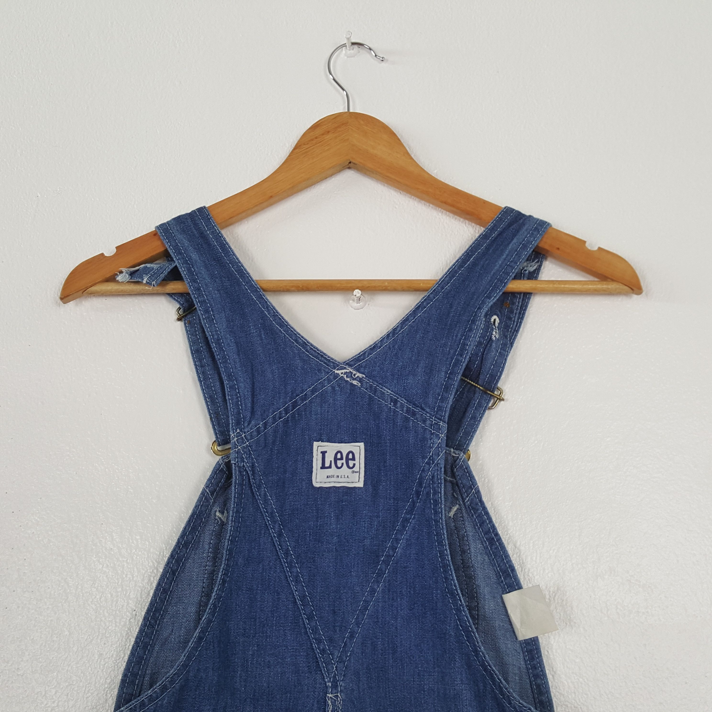 Lee Vintage Lee Overall Fashion Style Denim Jeans C318N3 Size 26" / US 2 / IT 38 - 5 Thumbnail