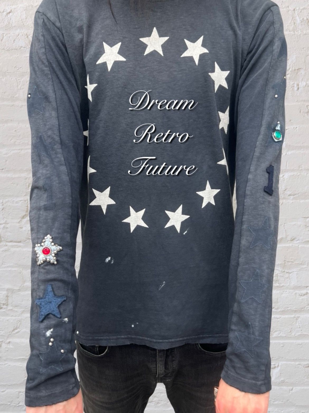 Kapital Kapltal damaged star print long sleeve t shirt kountry Size US M / EU 48-50 / 2 - 1 Thumbnail