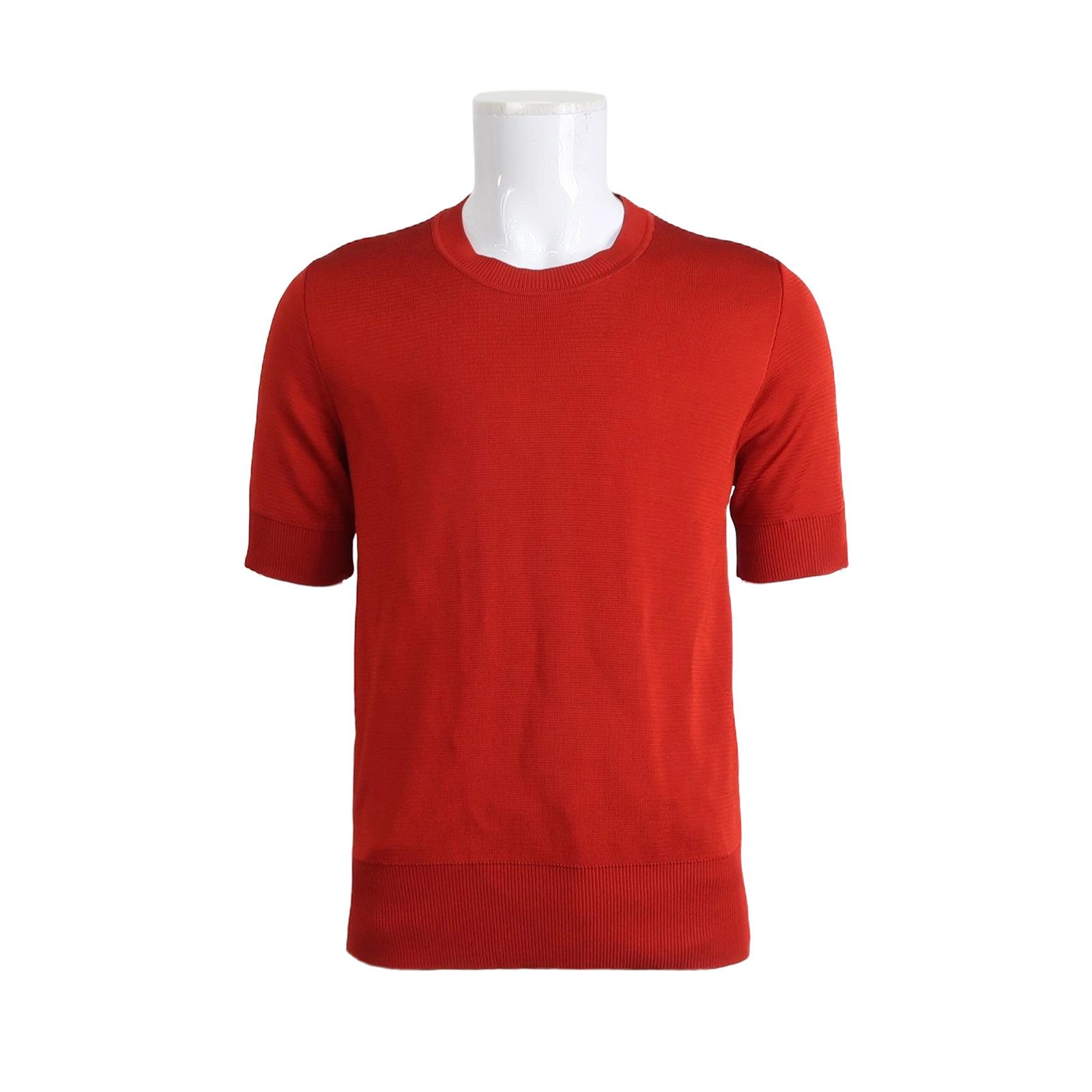 The Row The Row Red Viscose Short Sleeve Sweater Size M Size US M / EU 48-50 / 2 - 1 Thumbnail