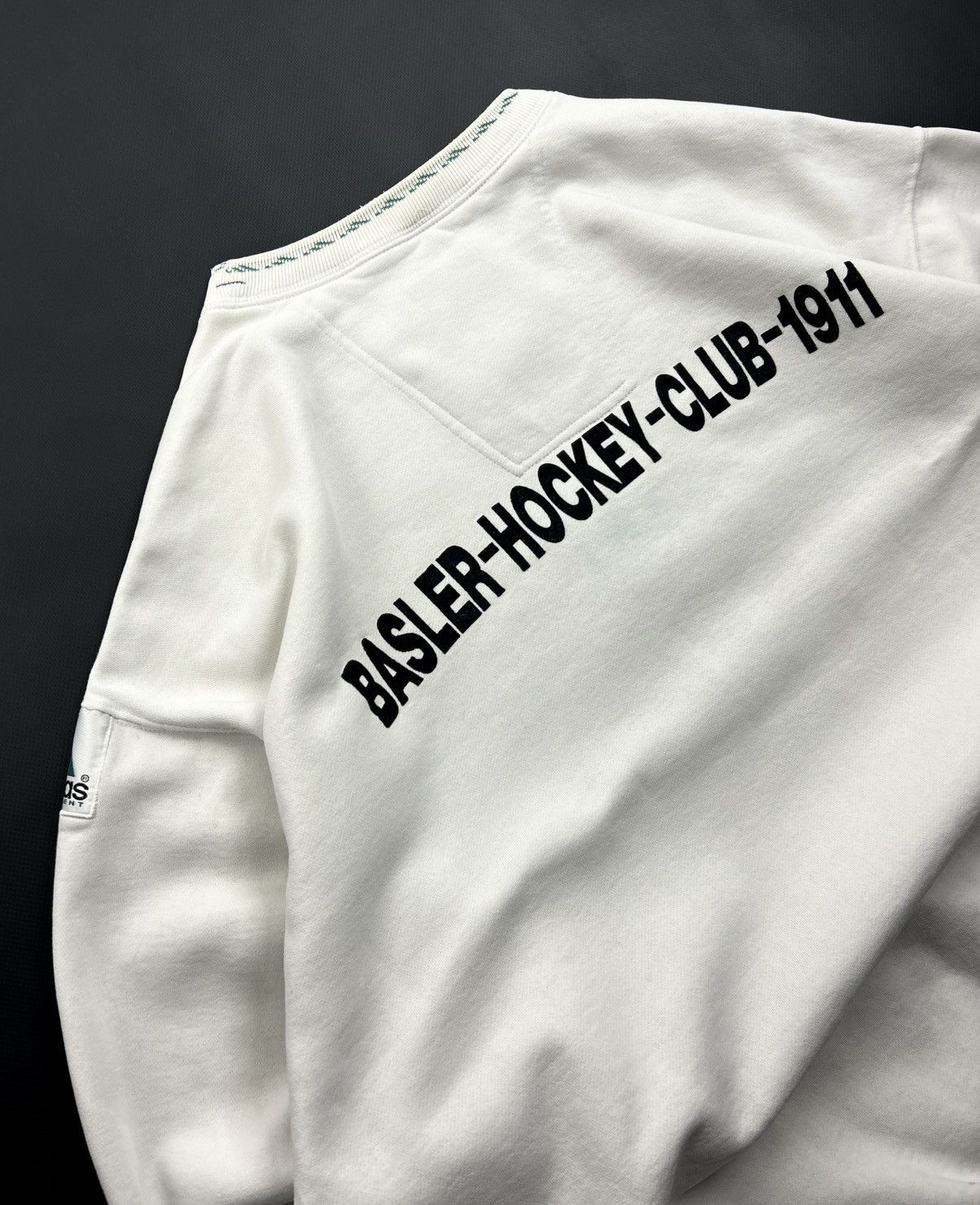 Adidas rare 90s Adidas Equipment Basler Hockey Club 1911 Sweatshirt Size US L / EU 52-54 / 3 - 9 Thumbnail