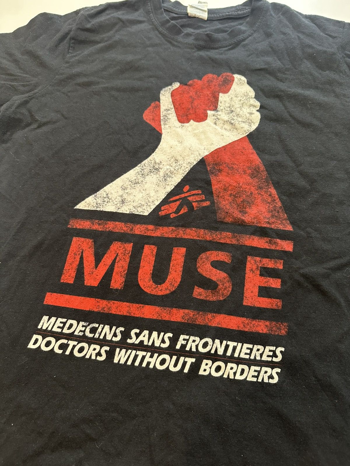 Gildan Muse Shirt MSF Medecins Sans Frontieres European Tour 2016 Size US M / EU 48-50 / 2 - 2 Thumbnail
