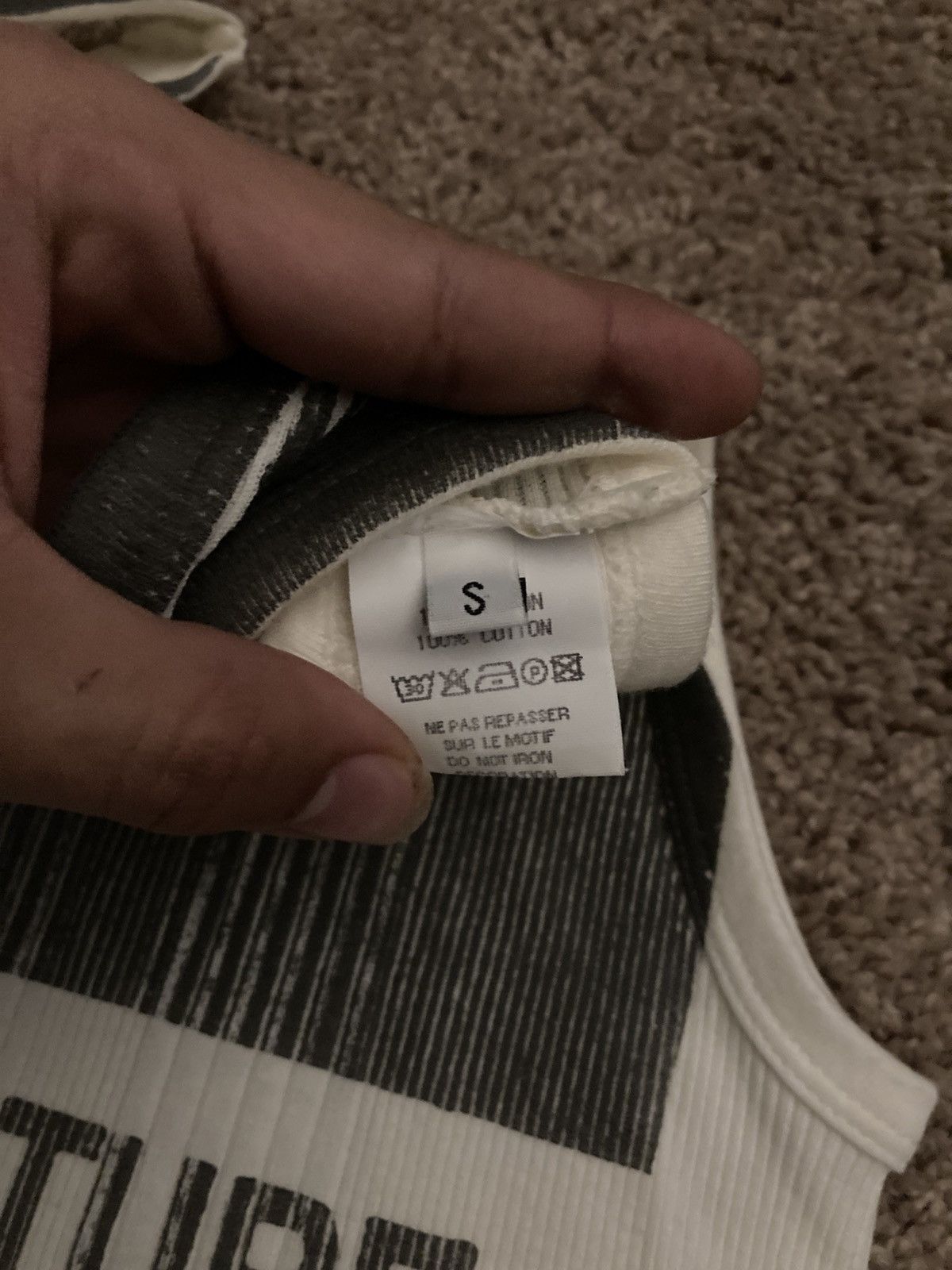 Maison Margiela SS03 Maison Margiela Non Facture Tank Artisanal 0 10 2003 Size US S / EU 44-46 / 1 - 5 Thumbnail