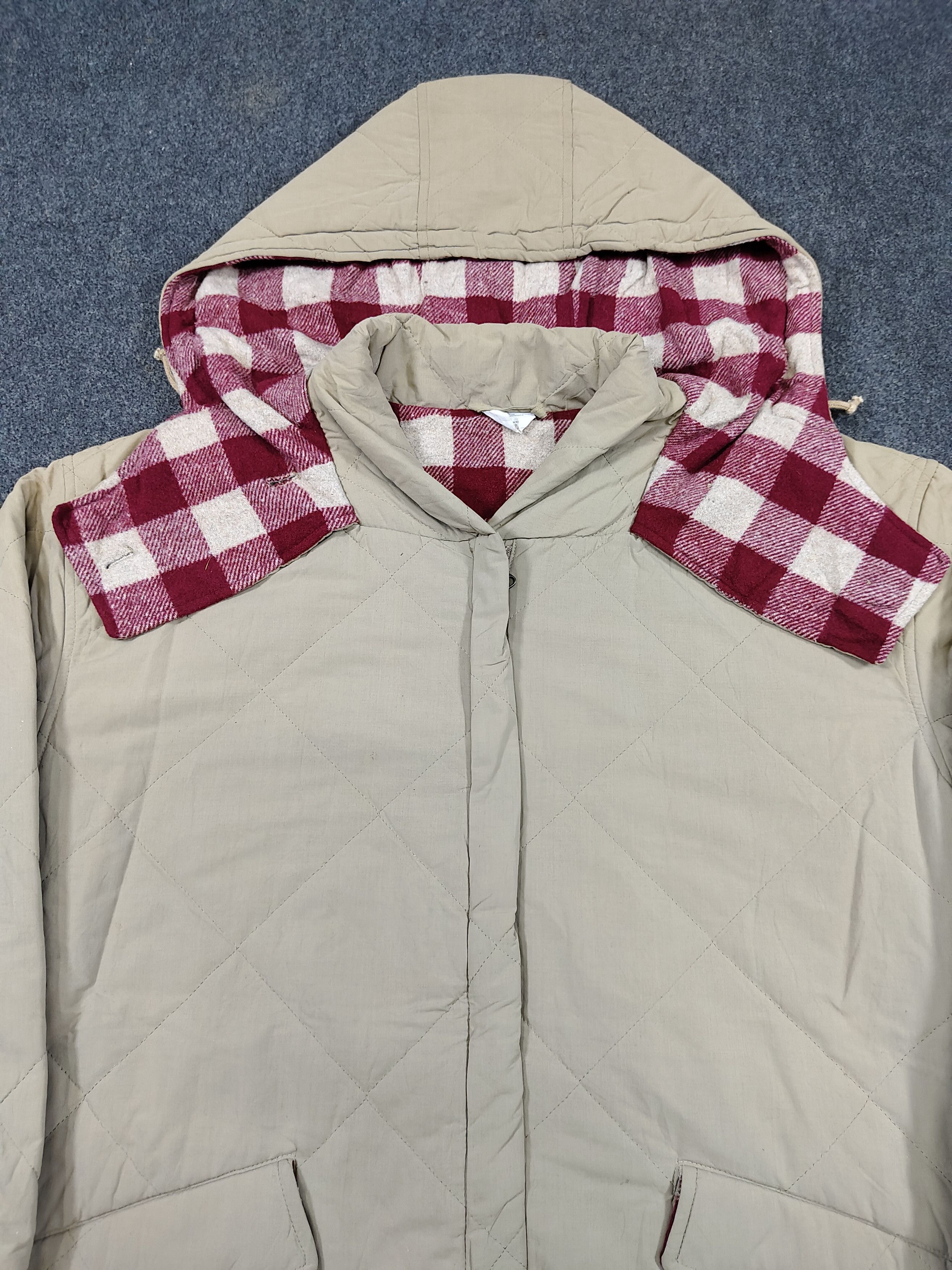 Emporio Armani 90s Emporio Armani- Giaccone Donna Quilted Hooded Jacket Size M / US 6-8 / IT 42-44 - 2 Thumbnail