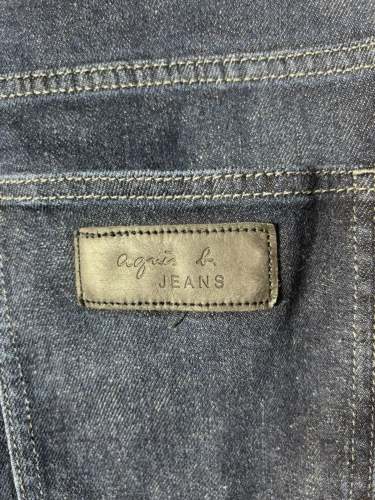 agnes b. Agnes B. Indigo Denim Jeans Size US 32 / EU 48 - 9 Thumbnail