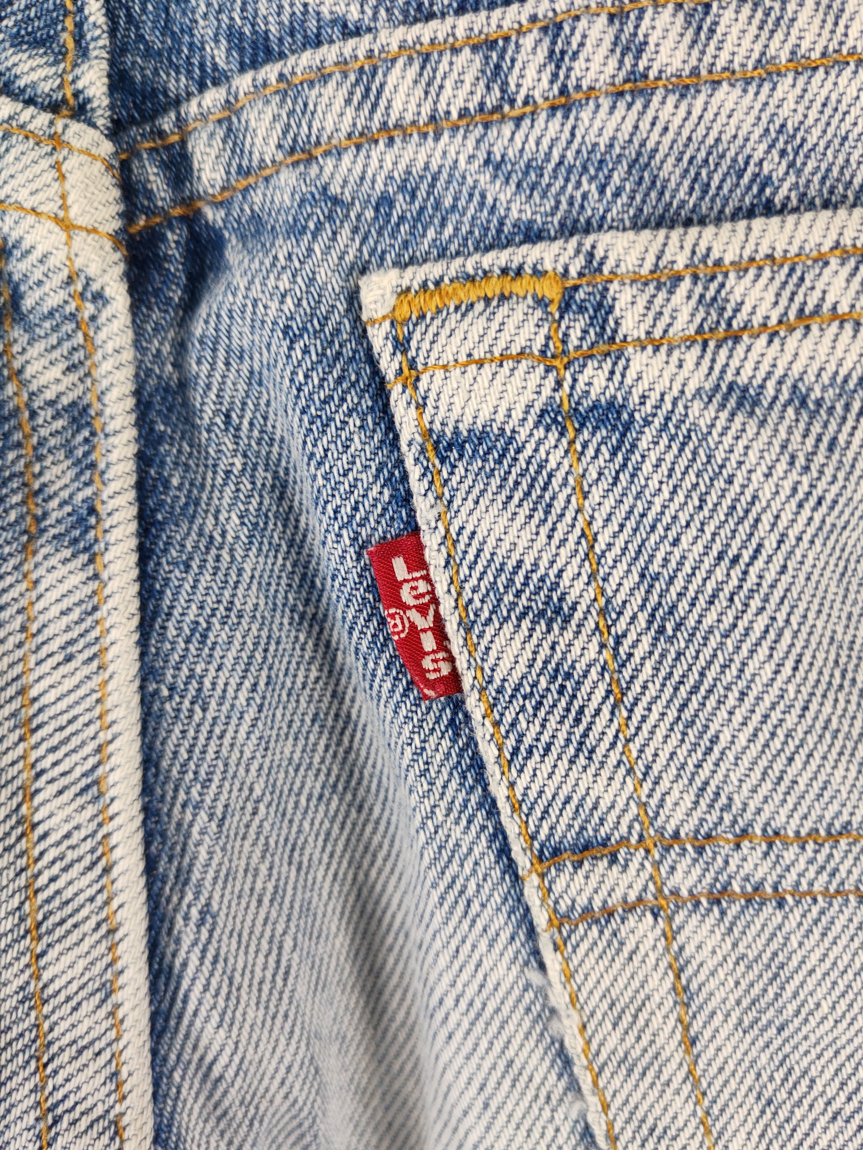 Levi's 510 Levi's Blue Distressed Ripped denim Jeans #W2078 Size US 33 - 10 Thumbnail