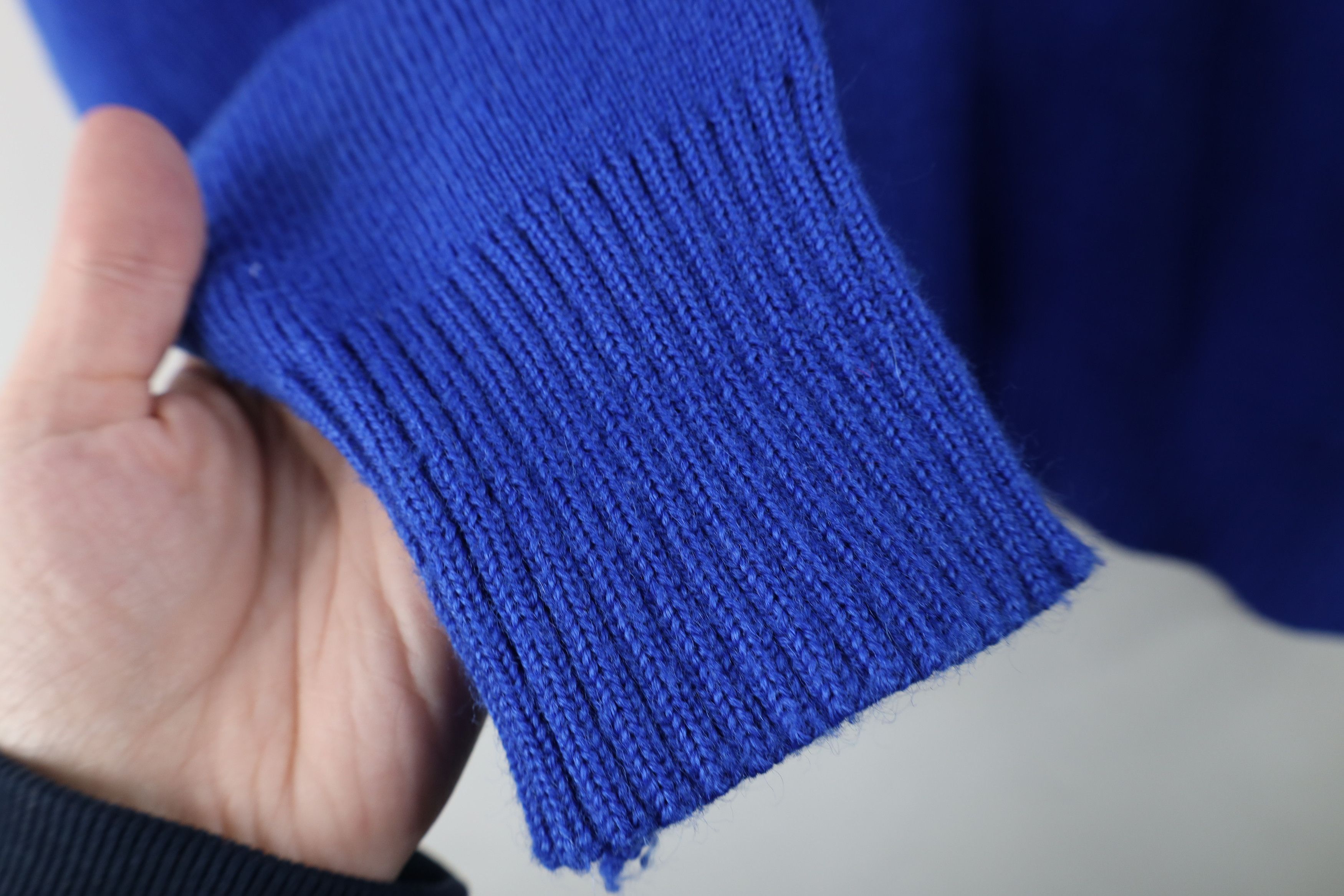 Vintage Vintage 90s Streetwear Knit Heavyweight Half Zip Sweater Size US L / EU 52-54 / 3 - 10 Thumbnail