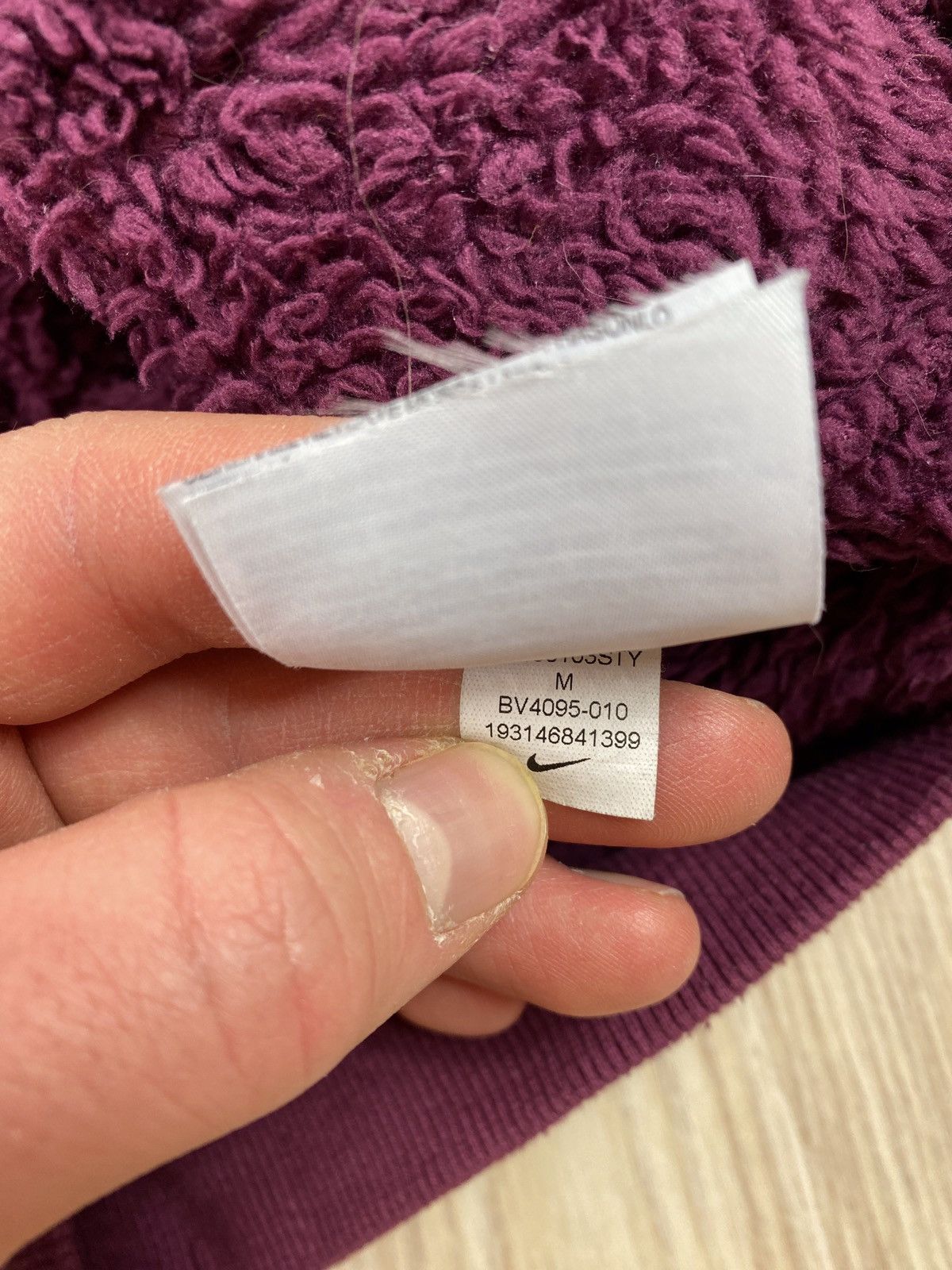 Nike × Vintage Vintage Nike Custom UFO Center Swoosh Oversize Hoodie Y2K UK Size US S / EU 44-46 / 1 - 15 Thumbnail