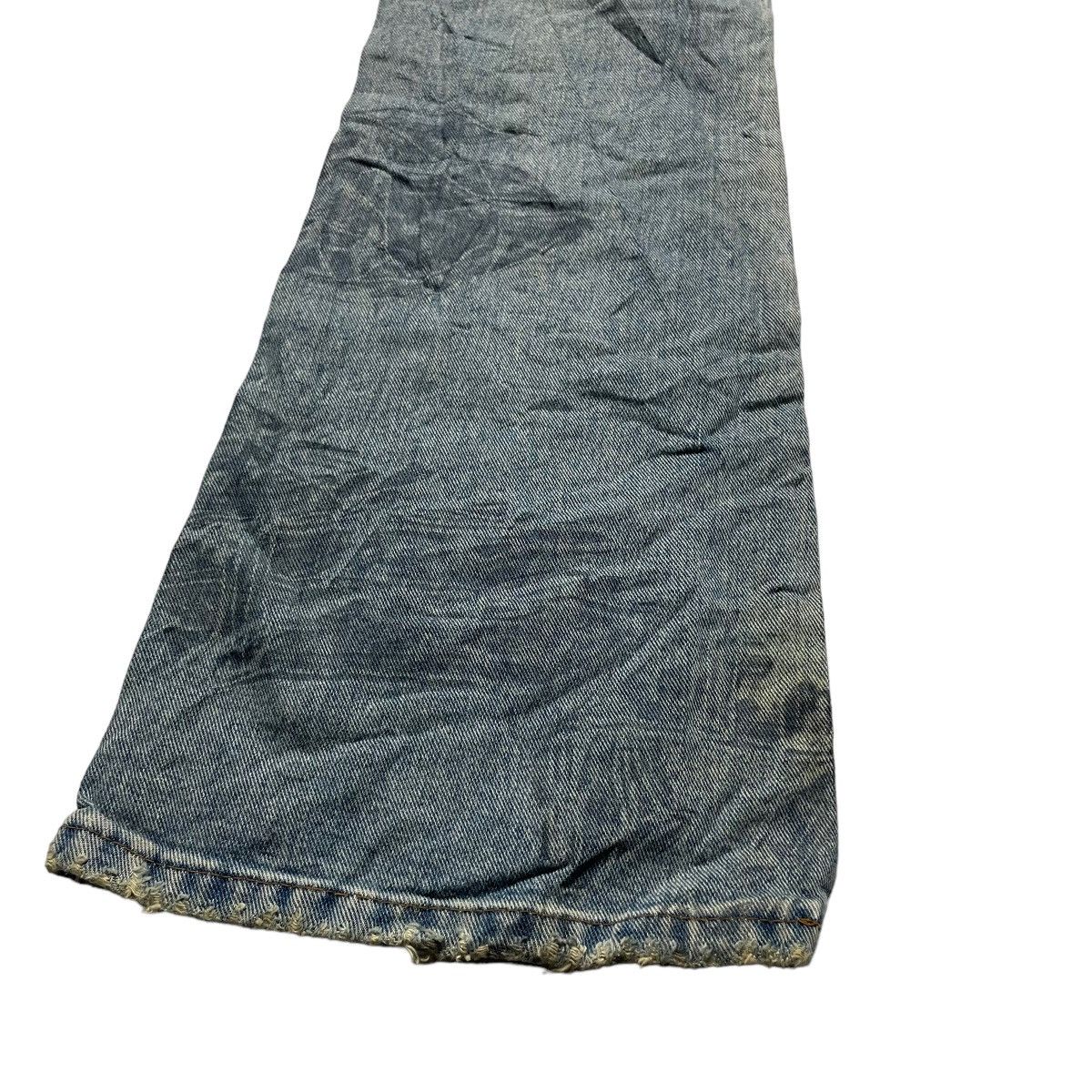 If Six Was Nine 🇯🇵 SUPER FLARE TANTRA DISTRESSED RUSTY DENIM PANTS Size US 29 - 7 Thumbnail