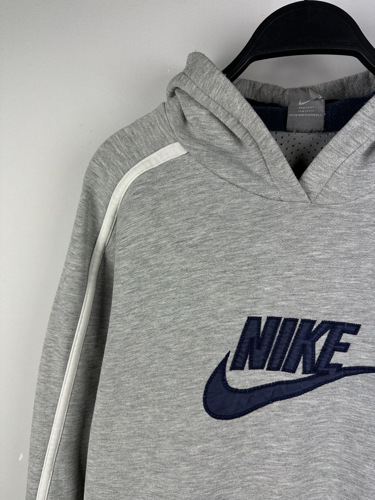 Nike × Vintage Vintage Y2K Nike Big Logo Hoodie Size US XS / EU 42 / 0 - 2 Thumbnail