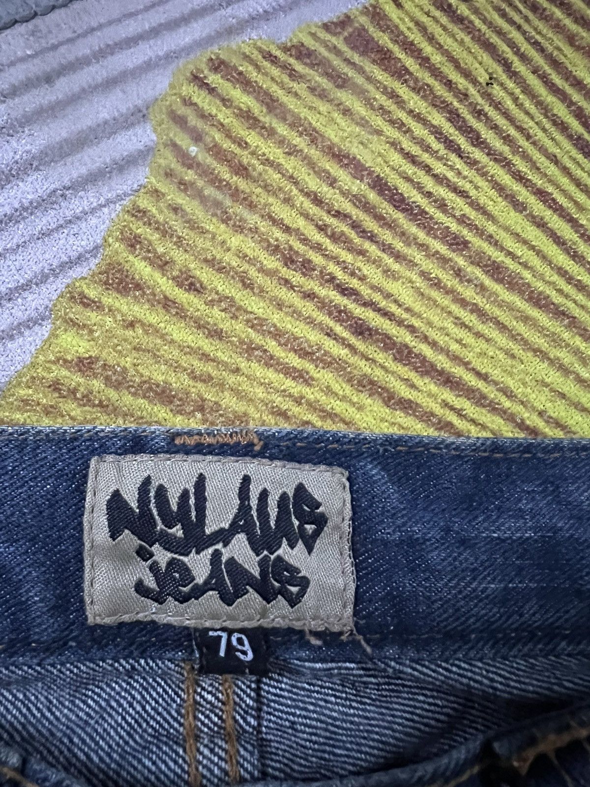If Six Was Nine × Japanese Brand × Le Grande Bleu (L.G.B.) 💥FLARE 💥JEANS NYLAUS WASHED BOOTCUT 90’s STYLE Size US 29 - 11 Thumbnail