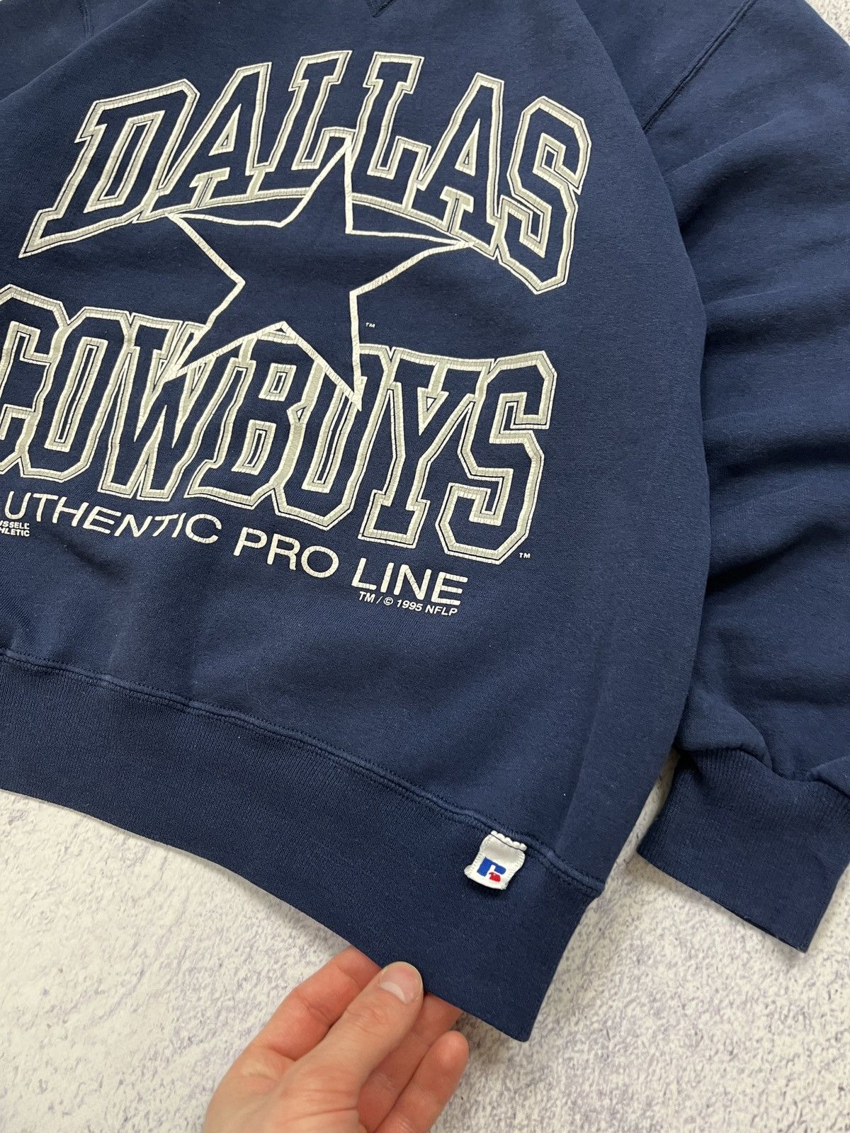 Russell Athletic × Vintage Vintage 1995 Russel Athletic Dallas Cowboys Sweatshirt Boxy Size US M / EU 48-50 / 2 - 6 Thumbnail