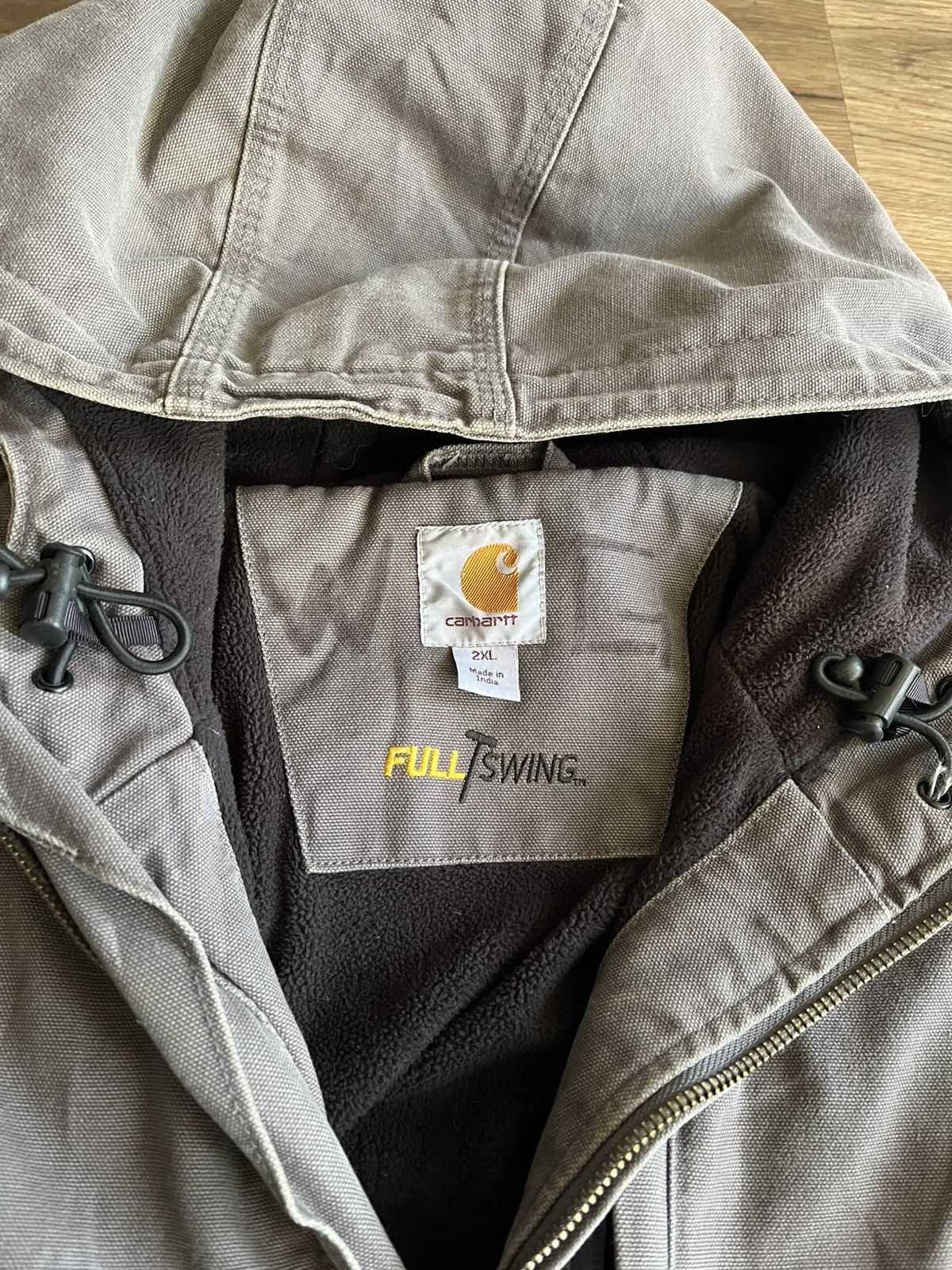 Carhartt Carhartt Active Jacket Full Swing Washed Grey Size 2XL Size US XXL / EU 58 / 5 - 7 Thumbnail