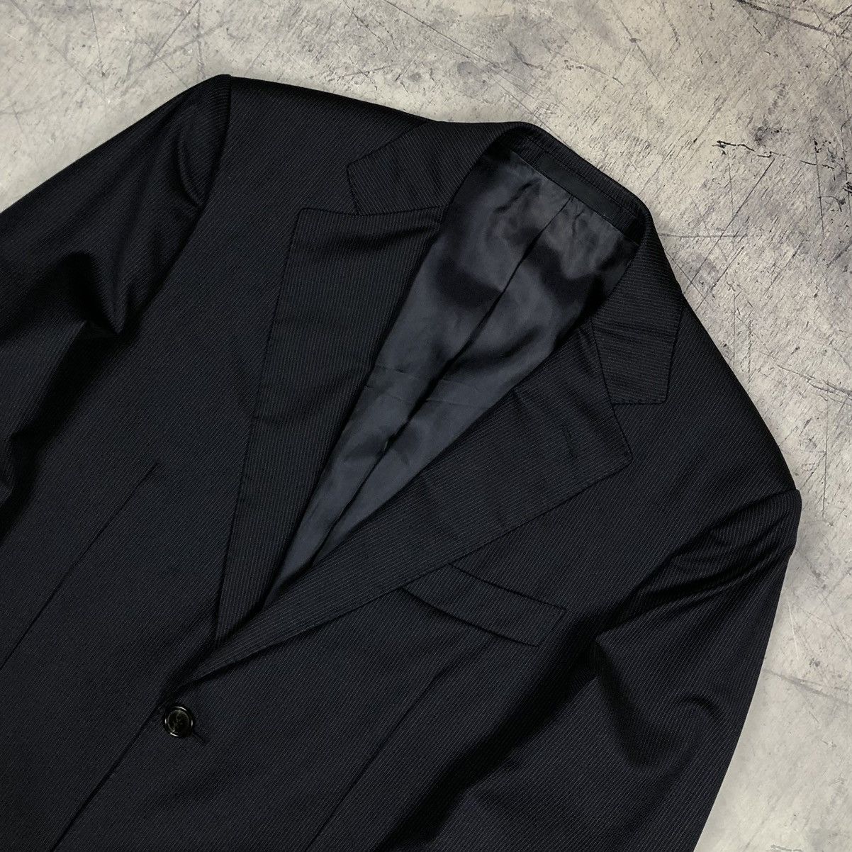 Designer Vintage Suitsupply Super 110 Pure Wool Blazer Sport Coat Size 46R - 4 Thumbnail
