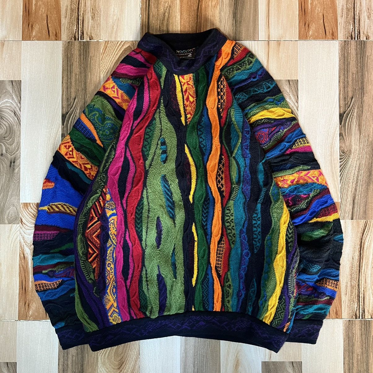 image of Crazy Vintage 90's Coogi Sweater, Men's (Size Medium)