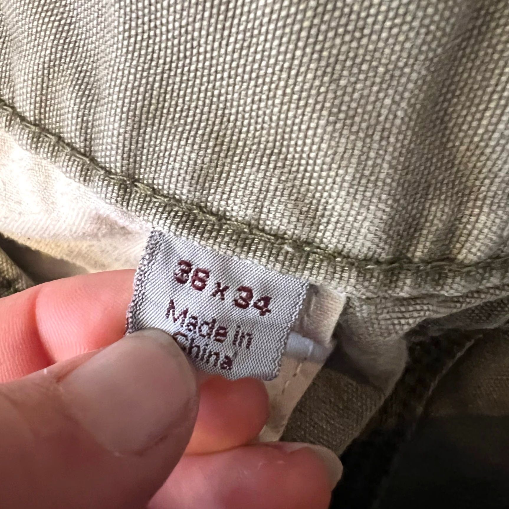 Carhartt Carhartt Cargo Pants Mens 38 x 34 Relaxed Work Distressed Green Tan 34x32 Men Cargo Mens Green Tan Distressed Stains Hole"} Size US 36 / EU 52 - 7 Thumbnail