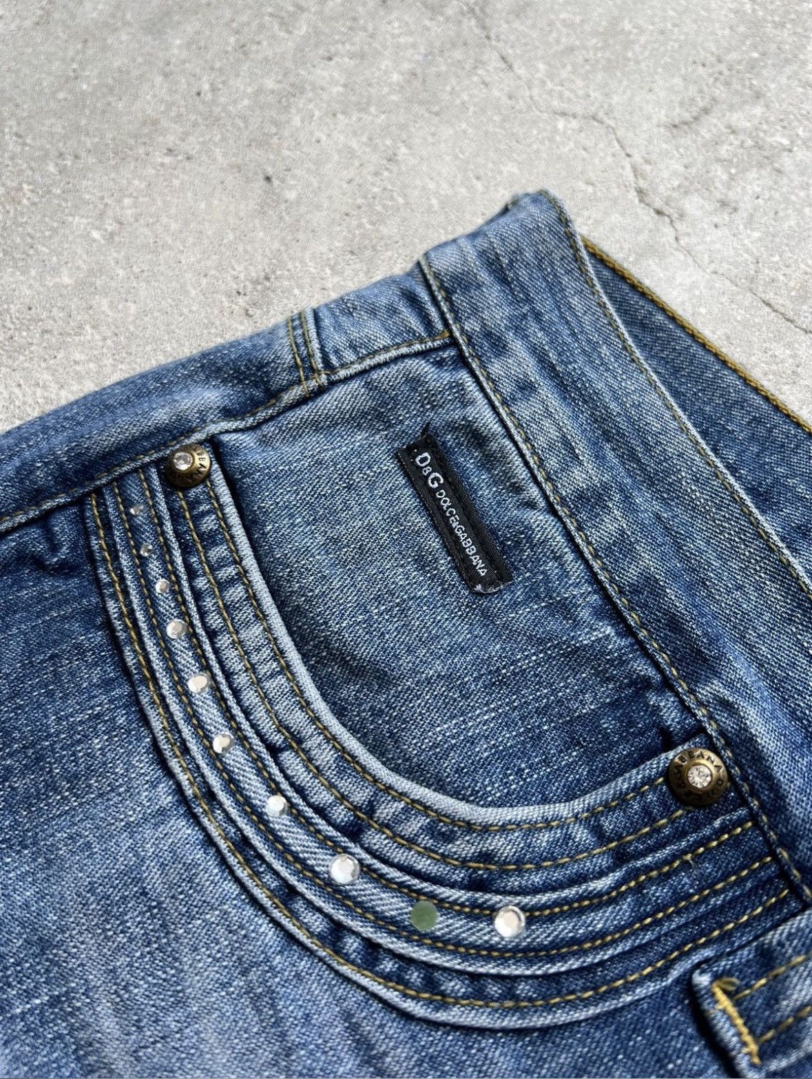 Dolce & Gabbana Vintage Dolce&Gabbana Denim Jeans Size 26" / US 2 / IT 38 - 7 Thumbnail